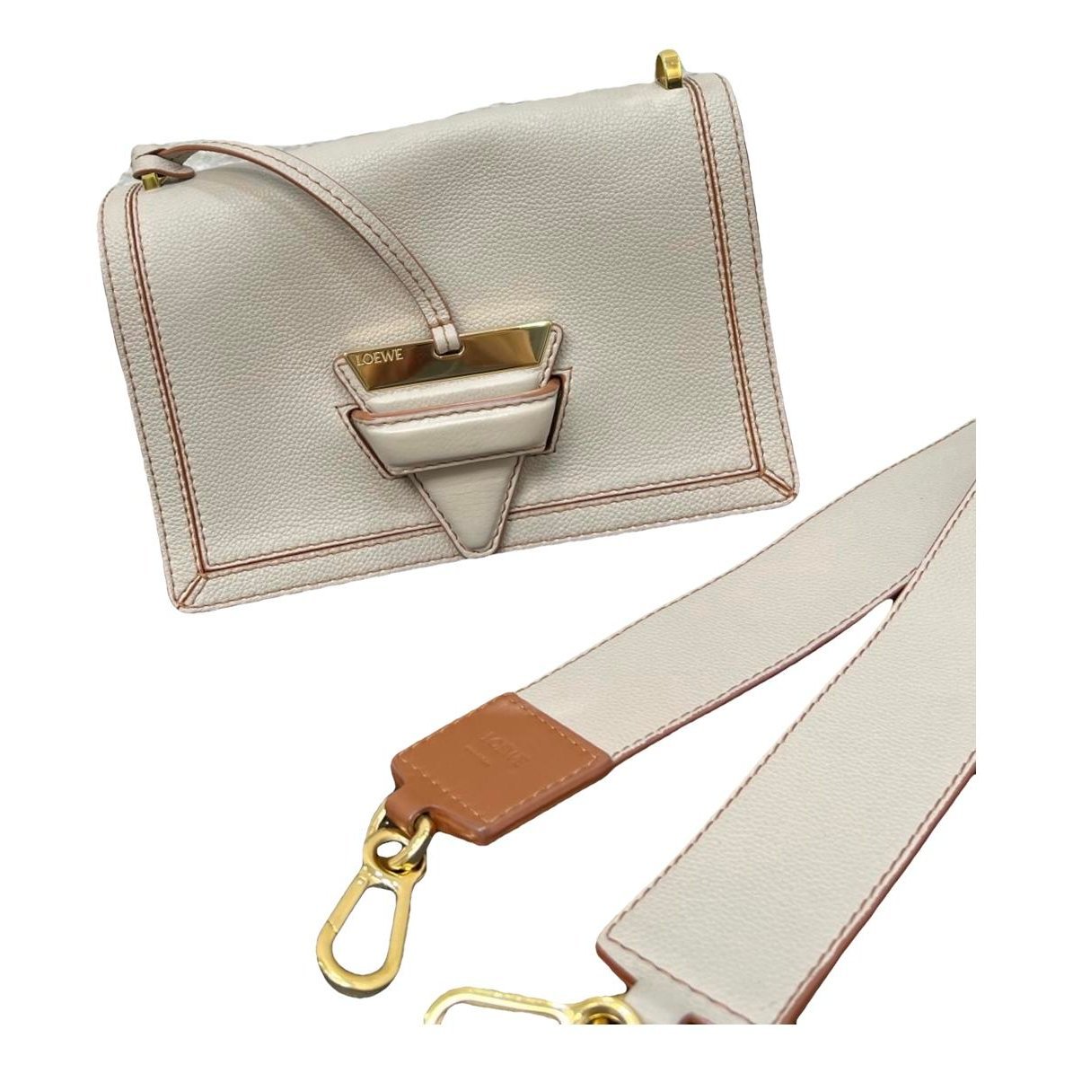 Barcelona leather handbag