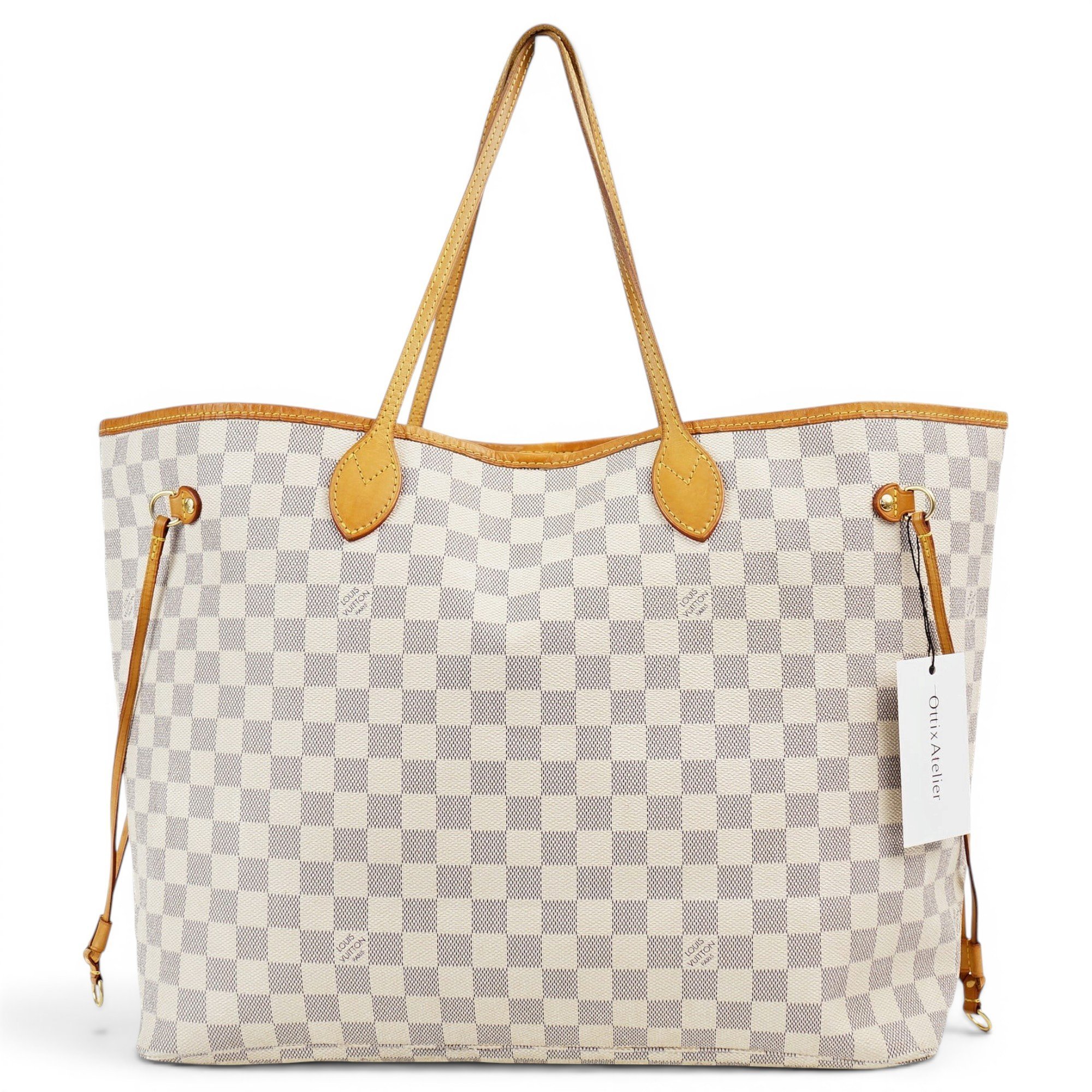 Neverfull leather tote