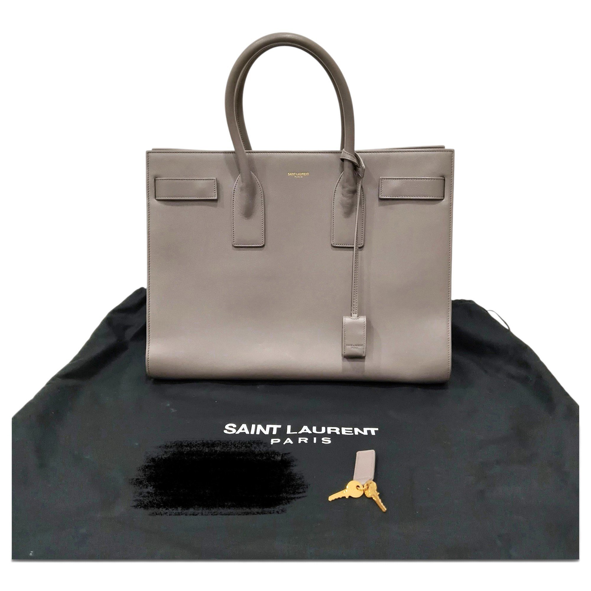 Sac de Jour leather tote