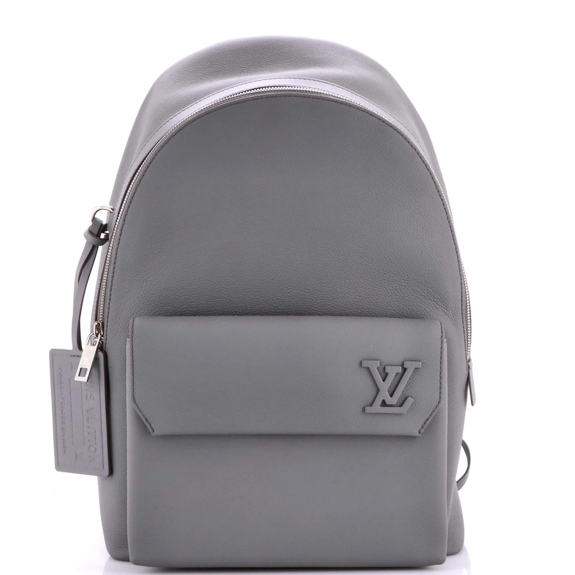 Leather backpack