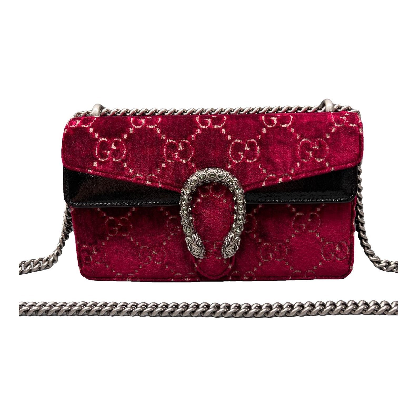 Dionysus velvet handbag