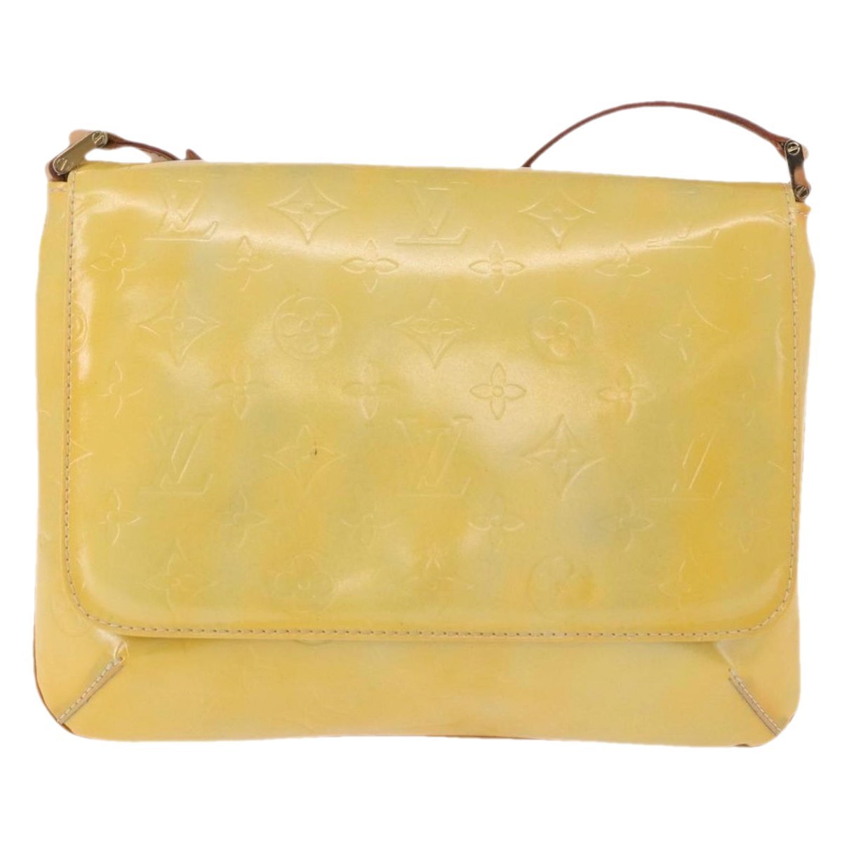 Thompson patent leather handbag