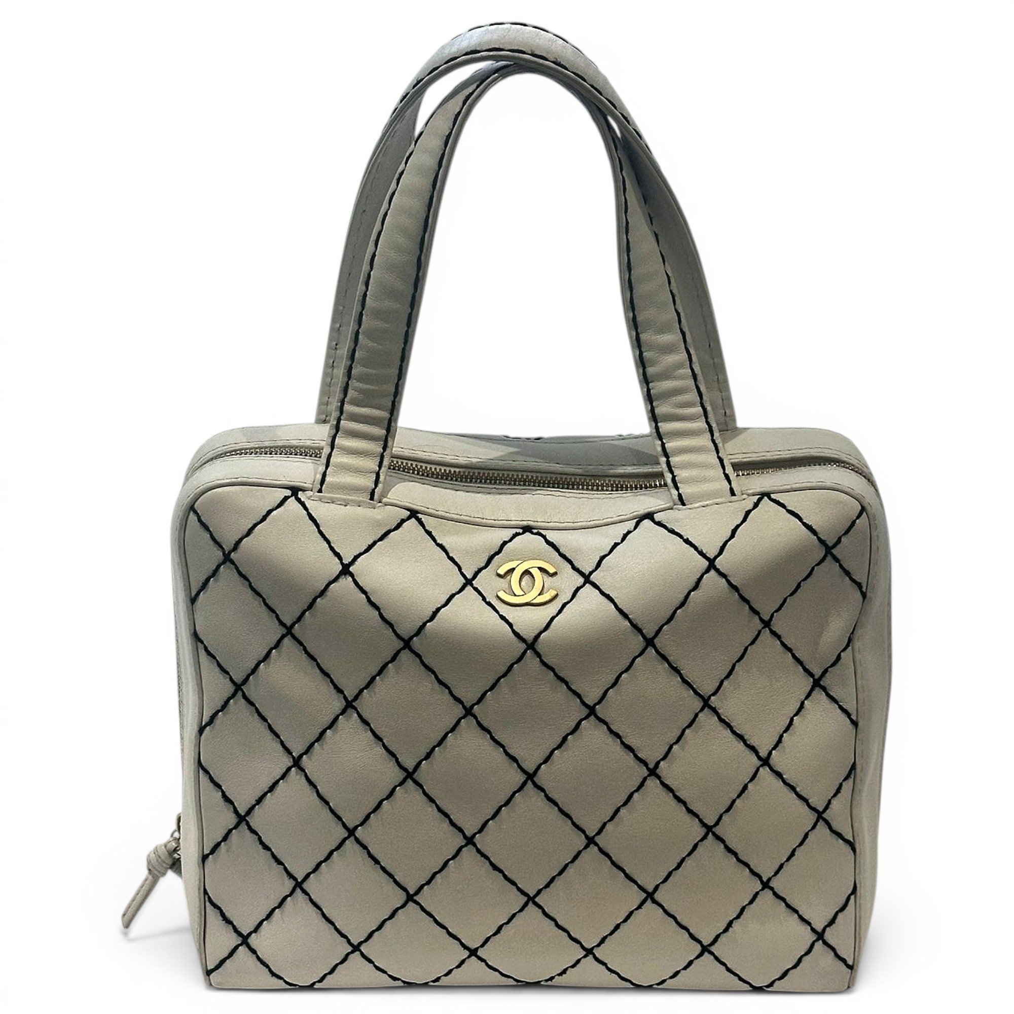Leather handbag