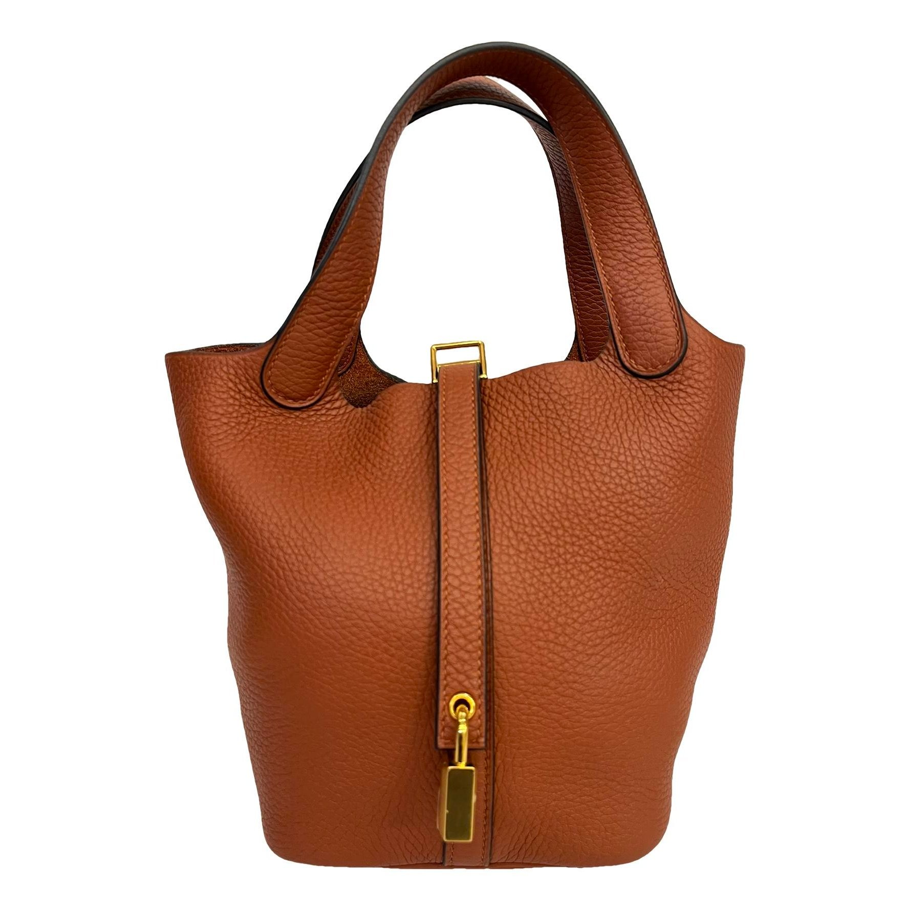 Hermes Picotin 18 Handbag Clemence Leather