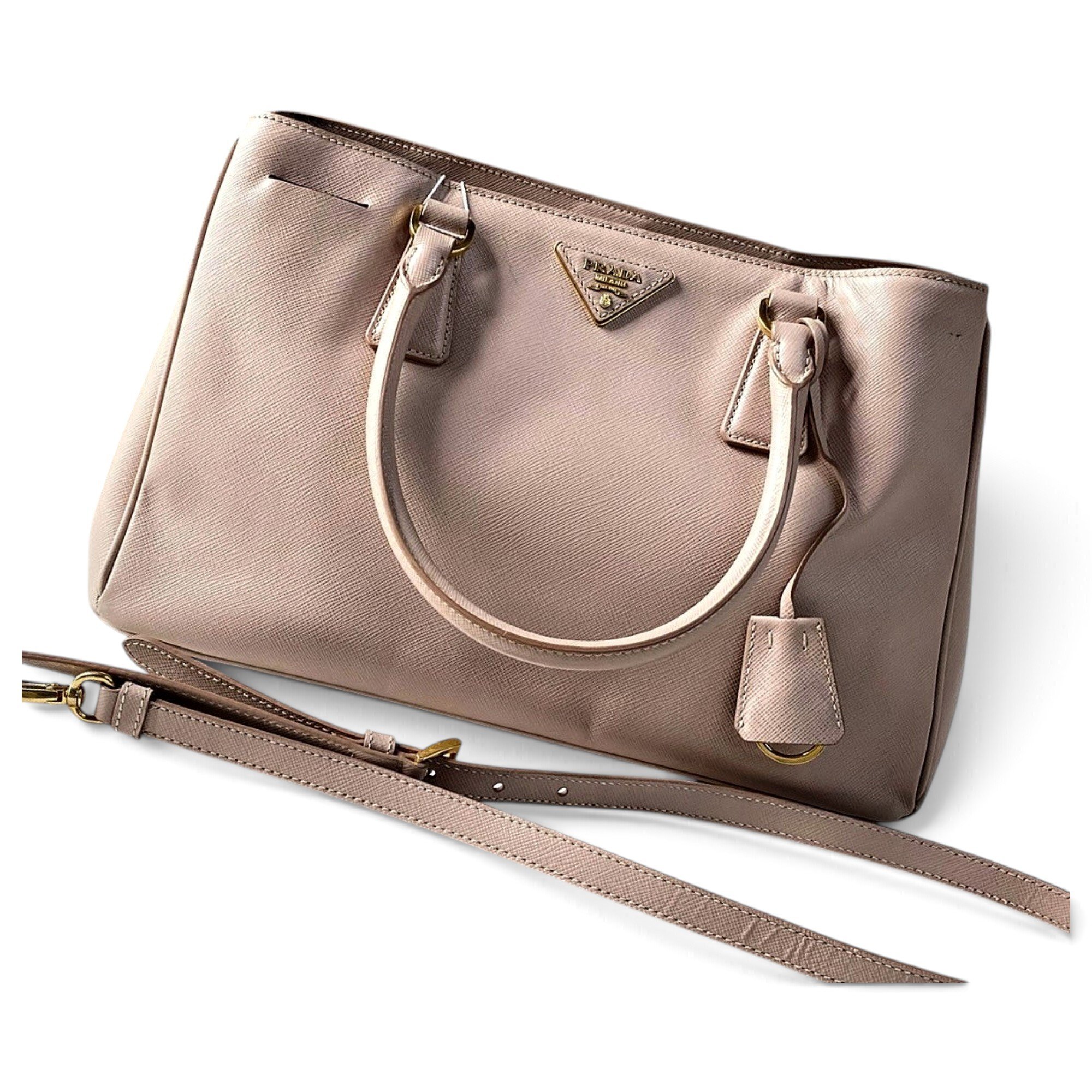 Galleria leather handbag