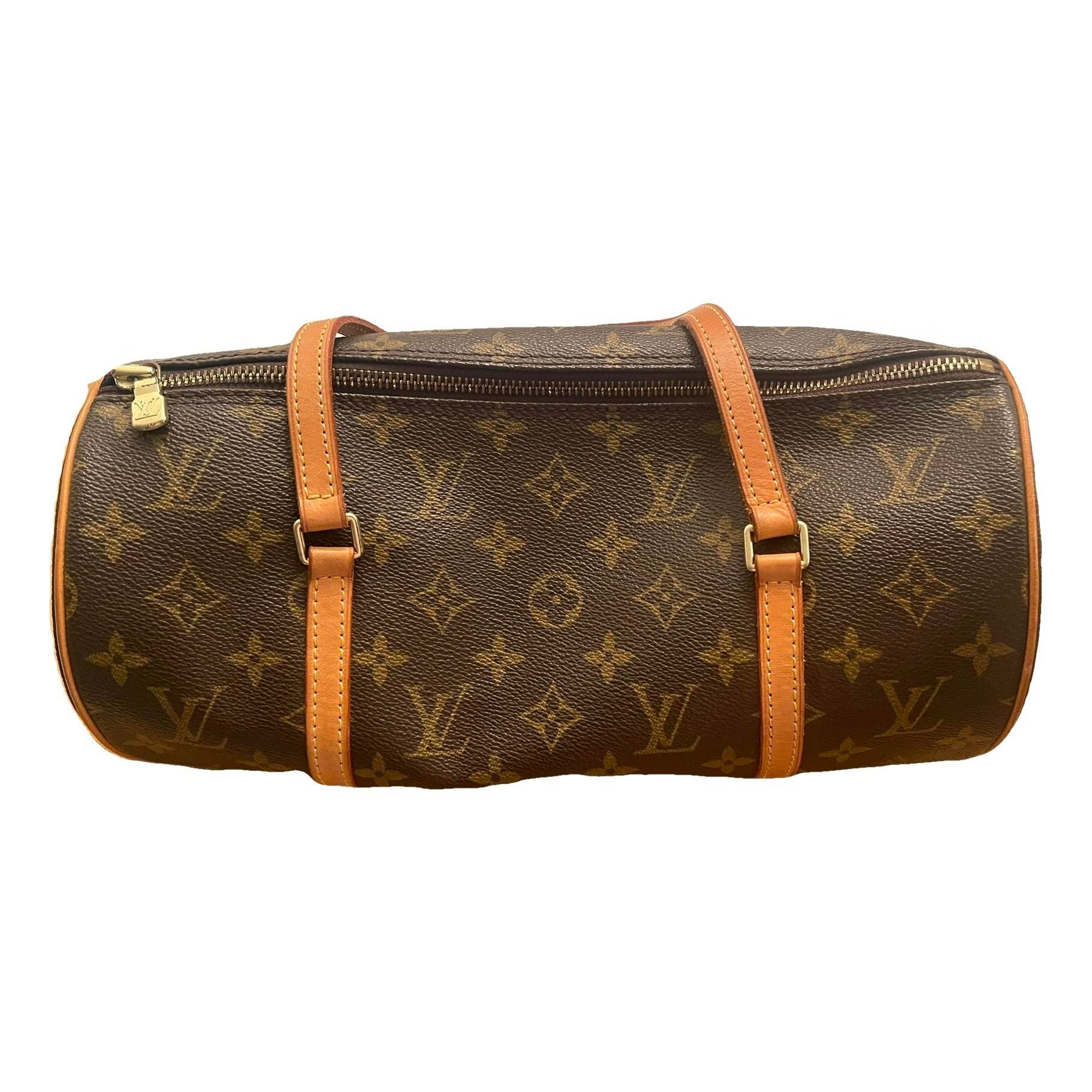 Papillon leather handbag