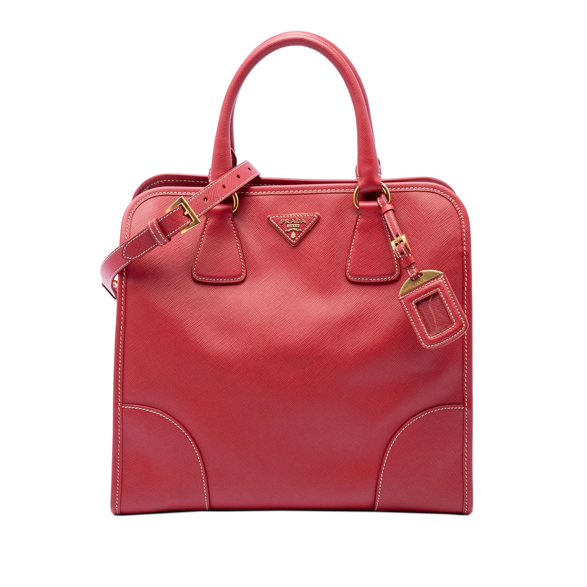 Leather handbag