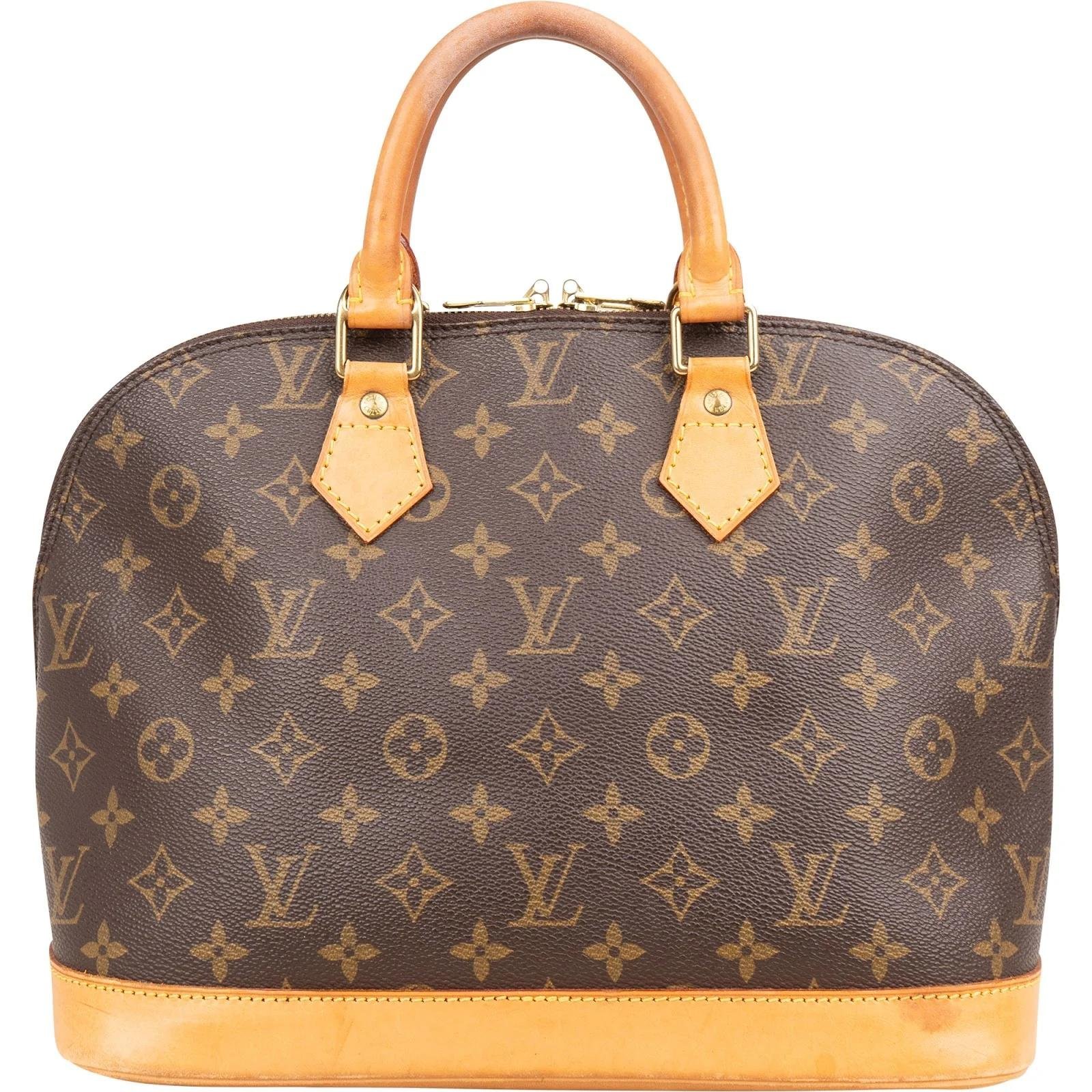 Alma leather handbag