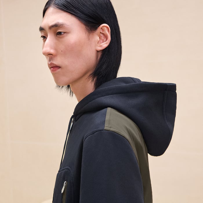 Marine Sport Capsule Zipped Hooded Sweater