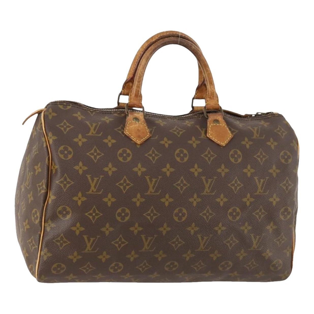 Speedy leather handbag