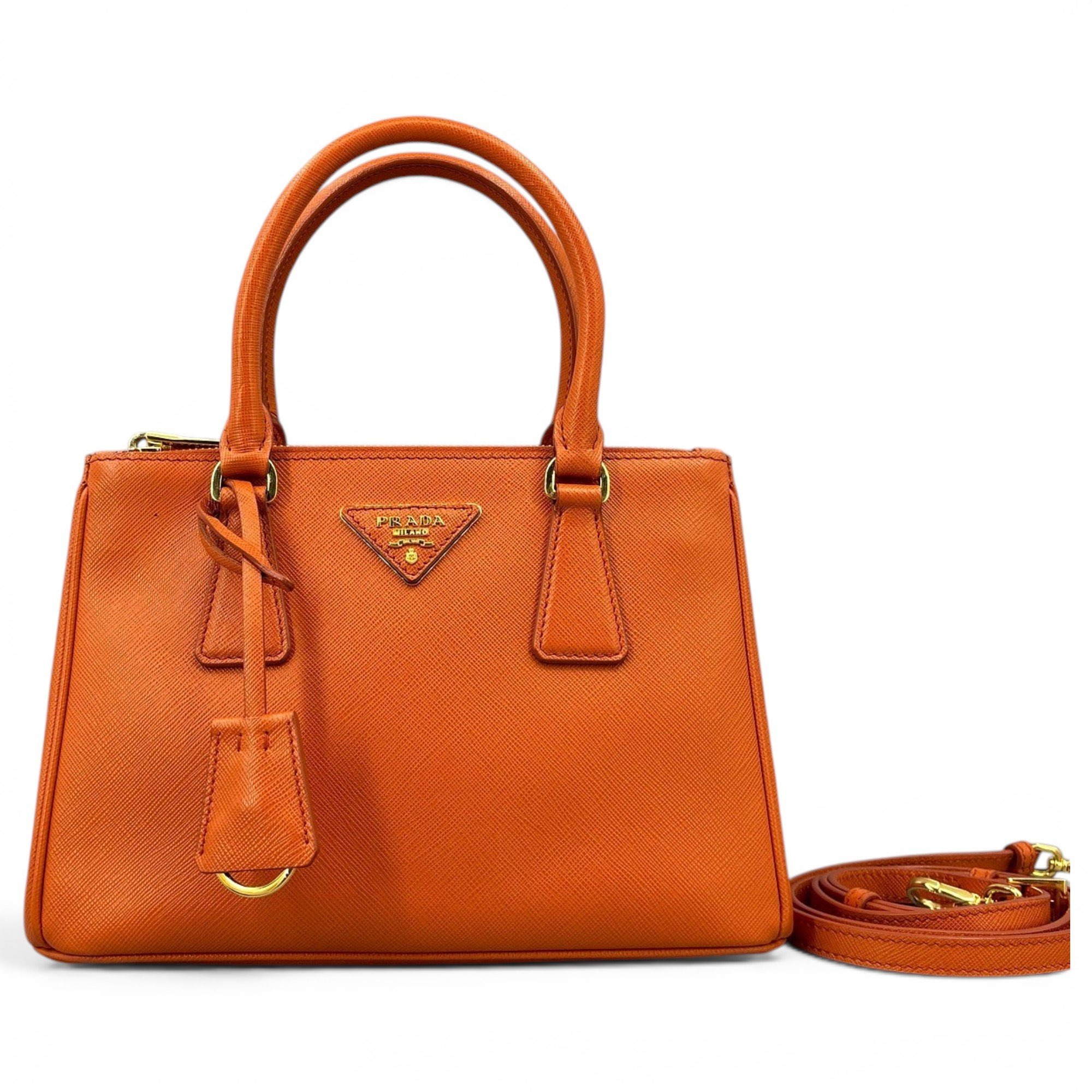 Galleria leather handbag