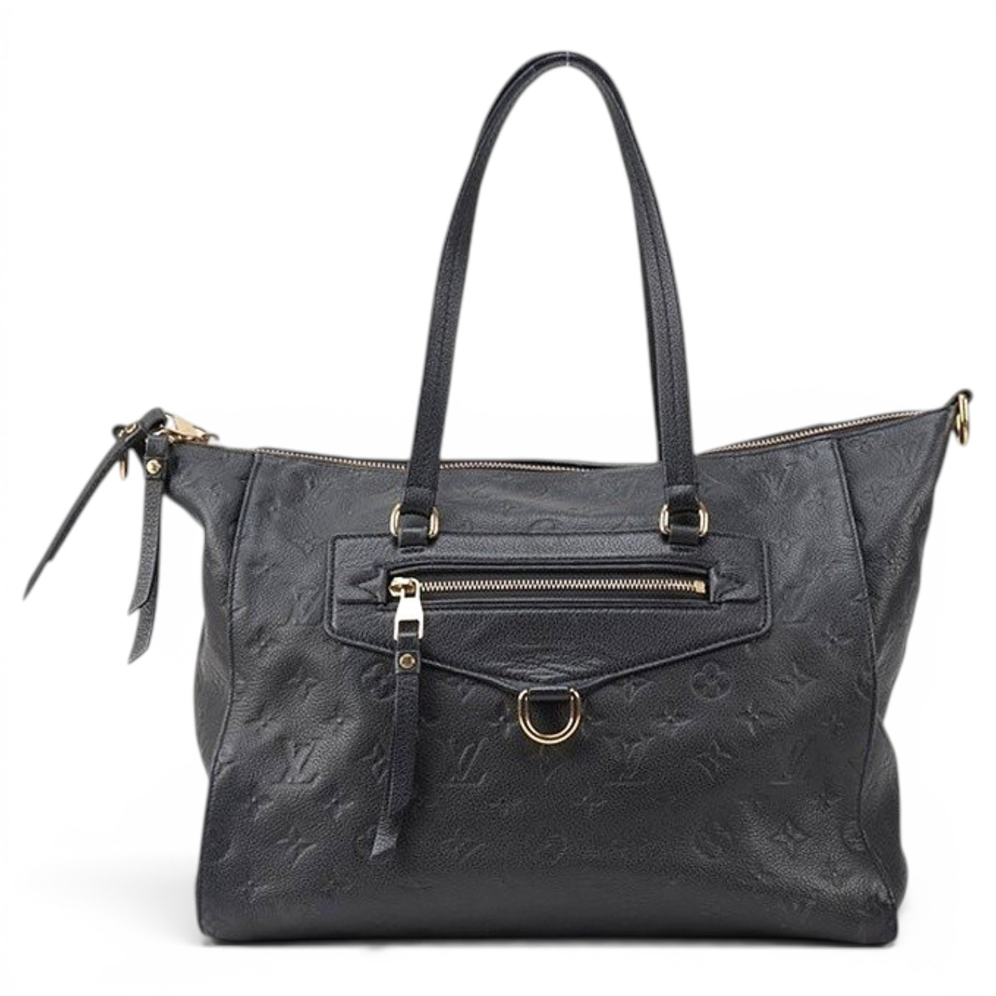 Lumineuse leather handbag