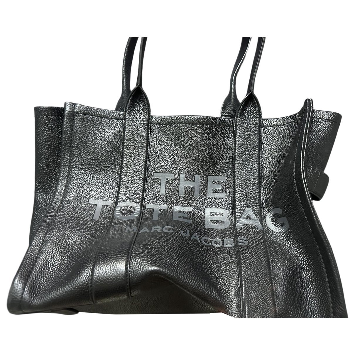 The Tag Tote leather tote
