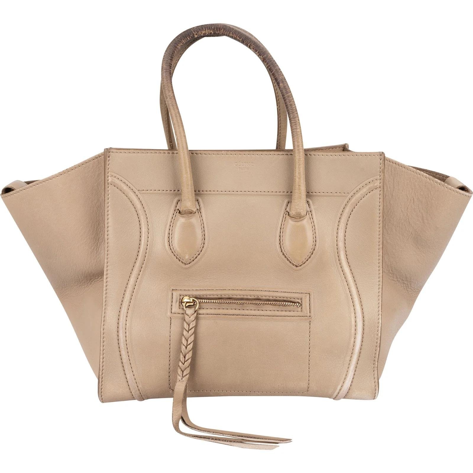 Phantom leather handbag