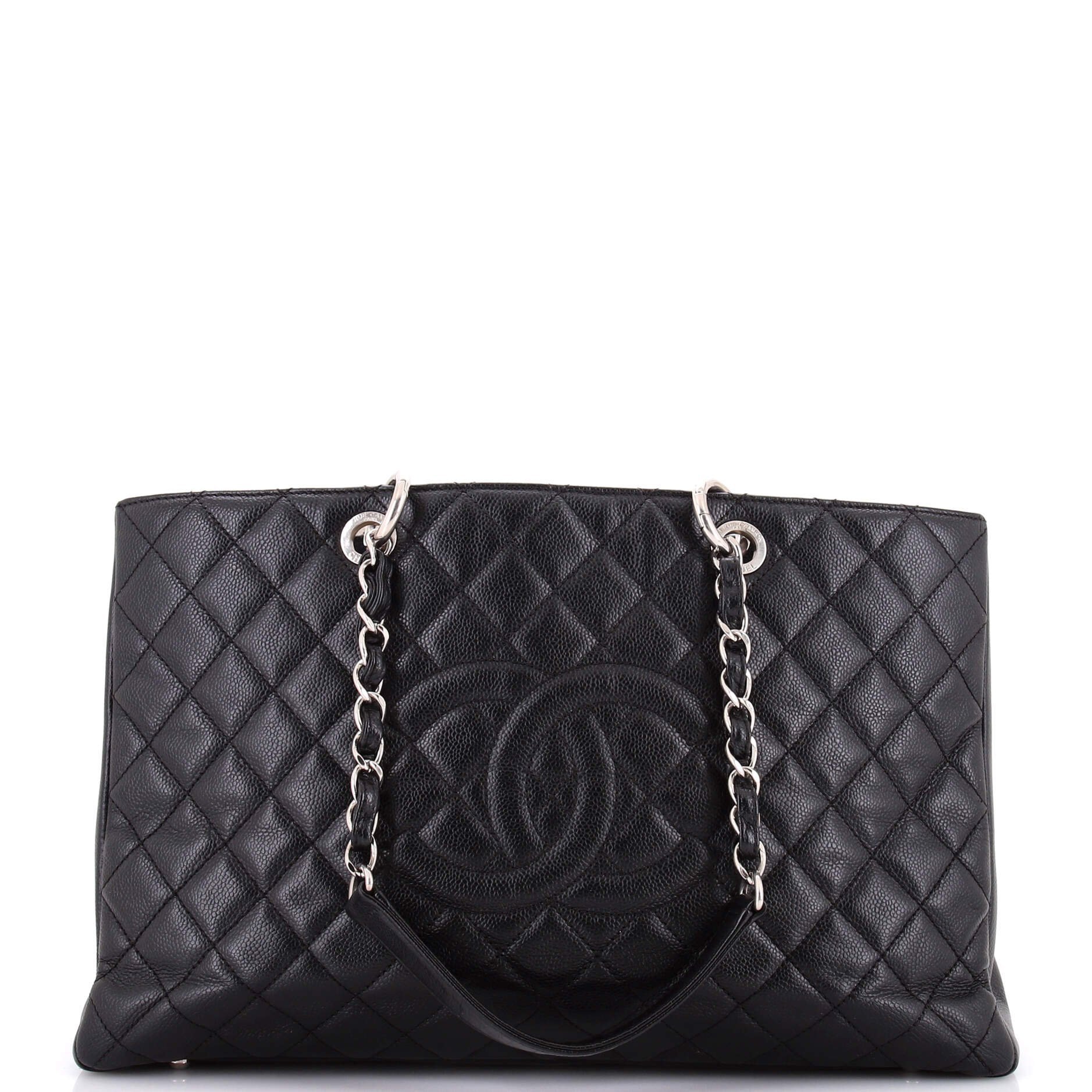 Classic CC Shopping leather tote