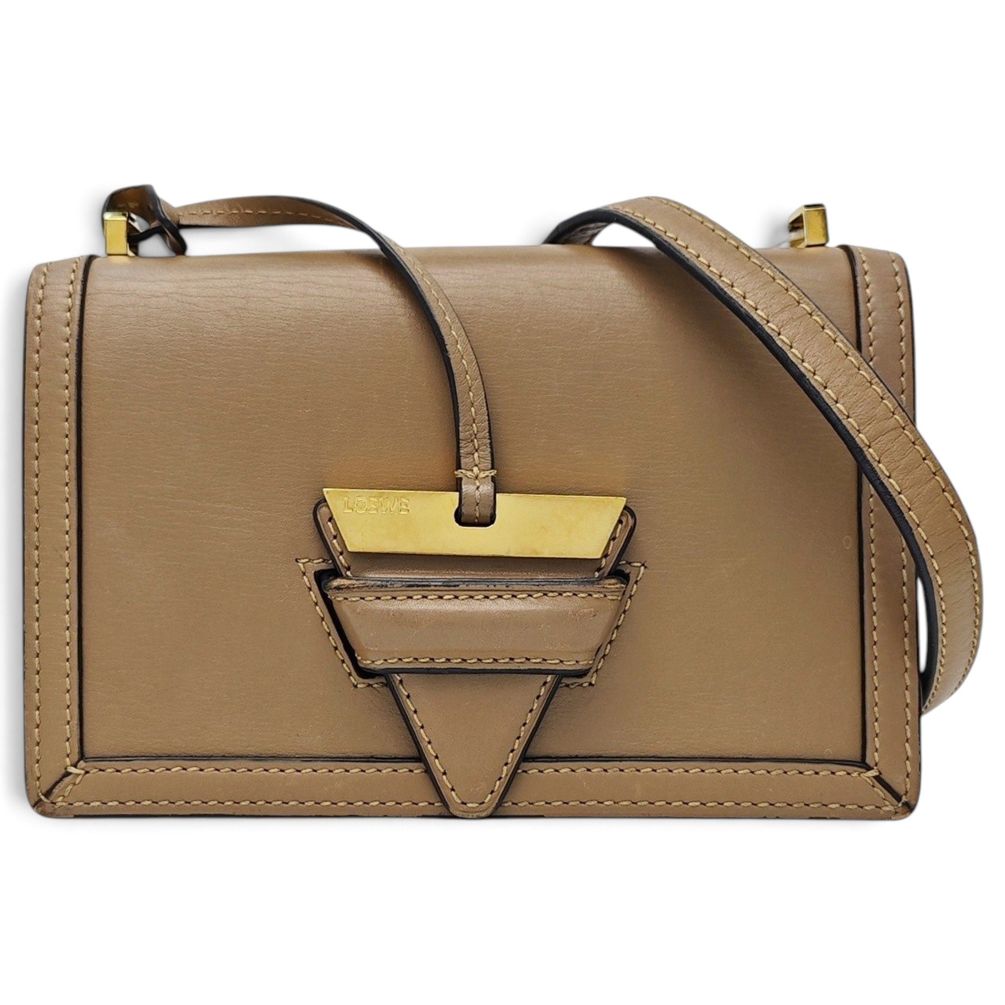 Barcelona leather handbag