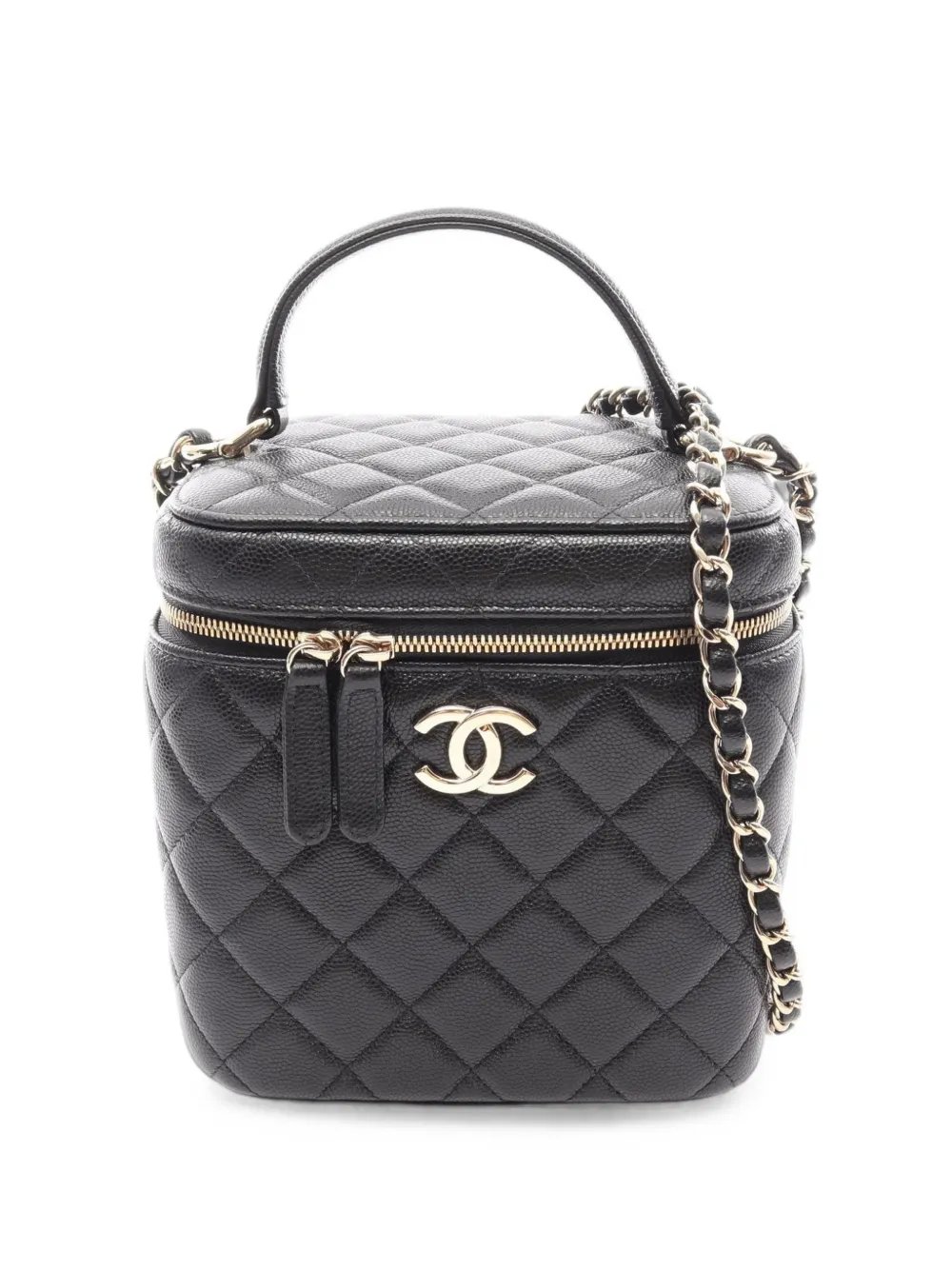 2021-2022 quilted two-way vanity bag