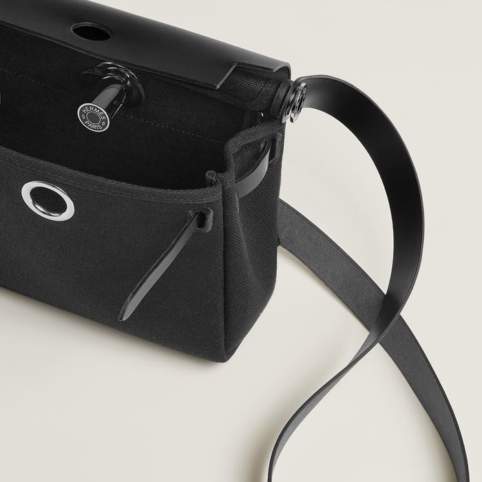 Noir Herbag Zip 20 Laquered Bag