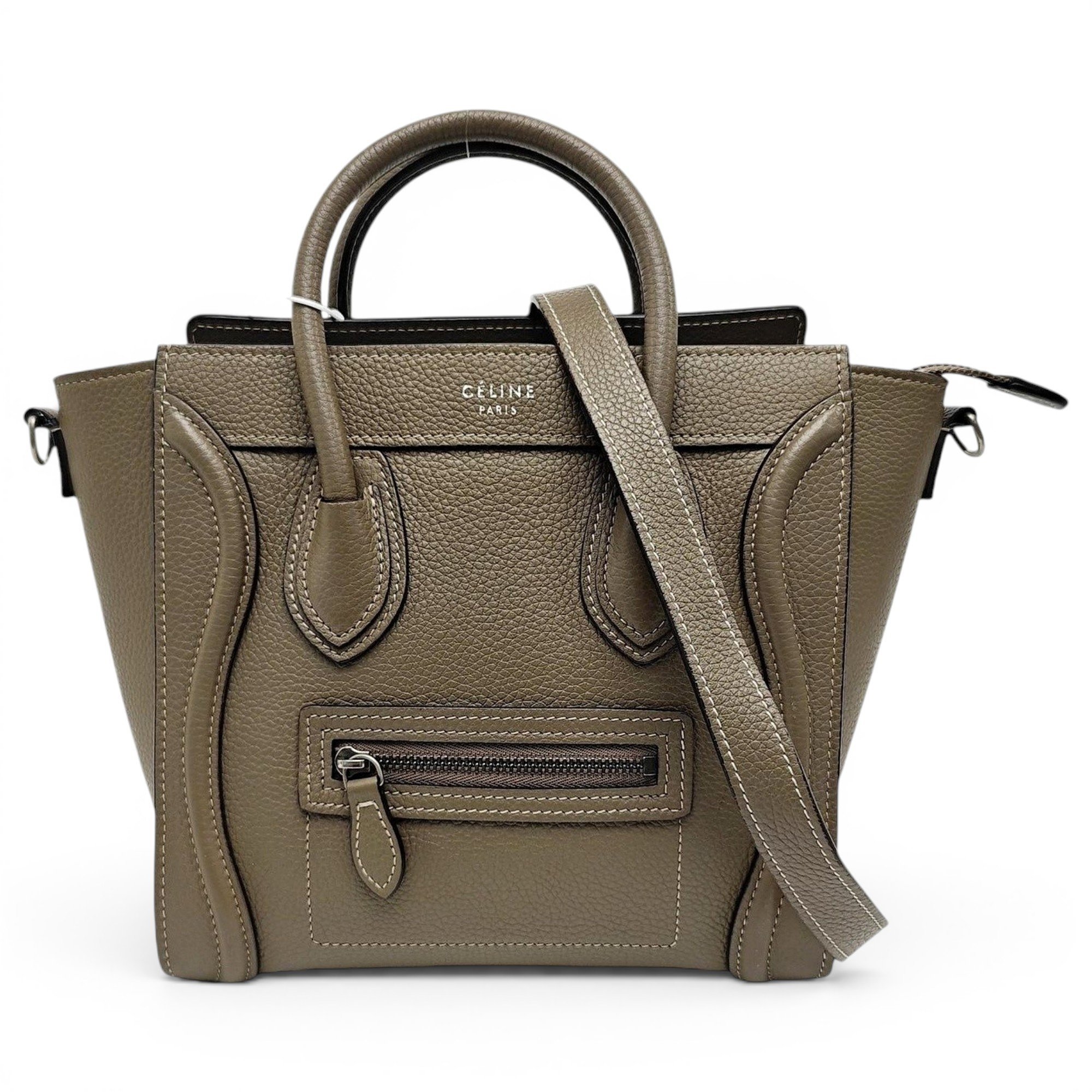 Luggage leather handbag