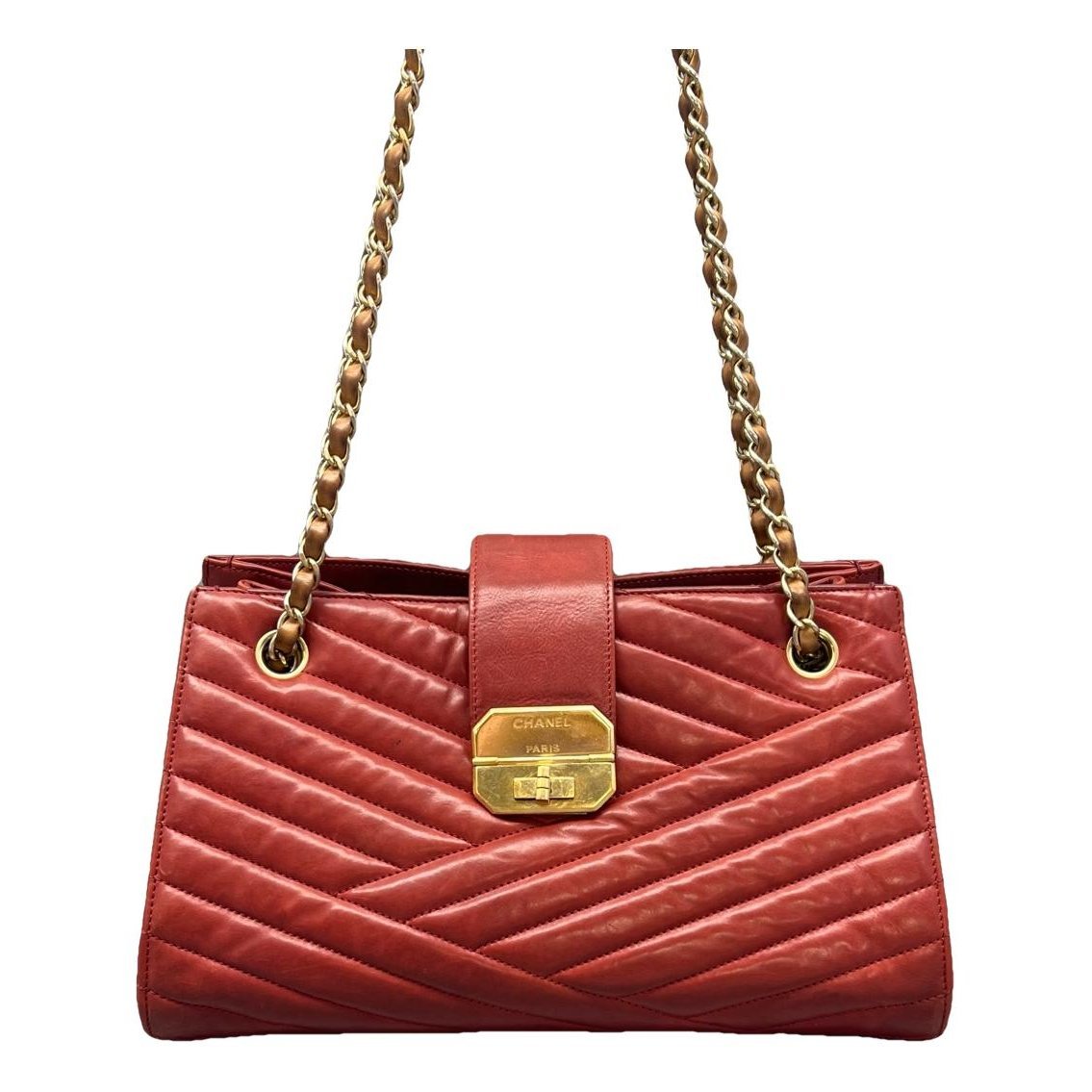 Leather handbag