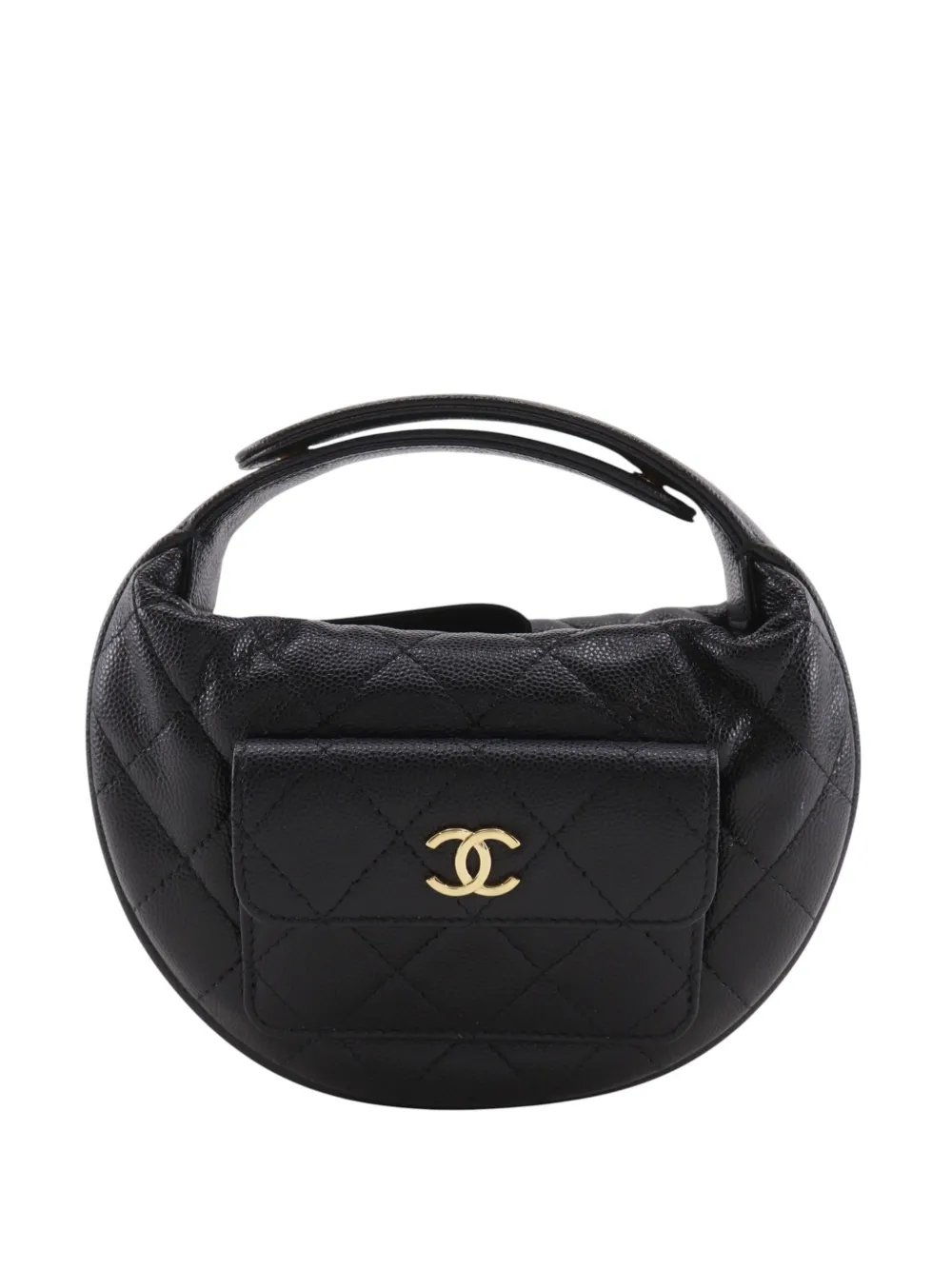 2021-2026 Mini Quilted Caviar Polly Pocket hobo bag