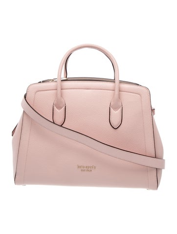 Leather Top Handle Bag w/ Tags