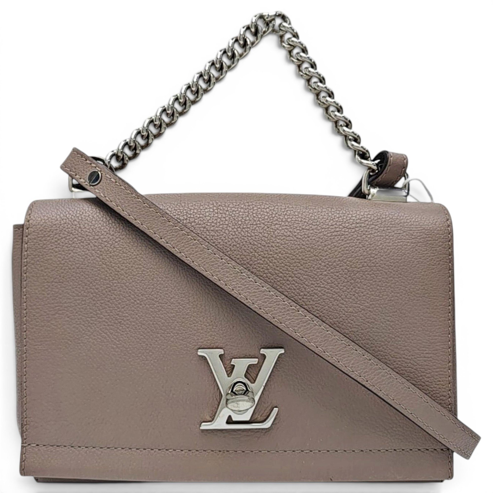 Lockme leather handbag