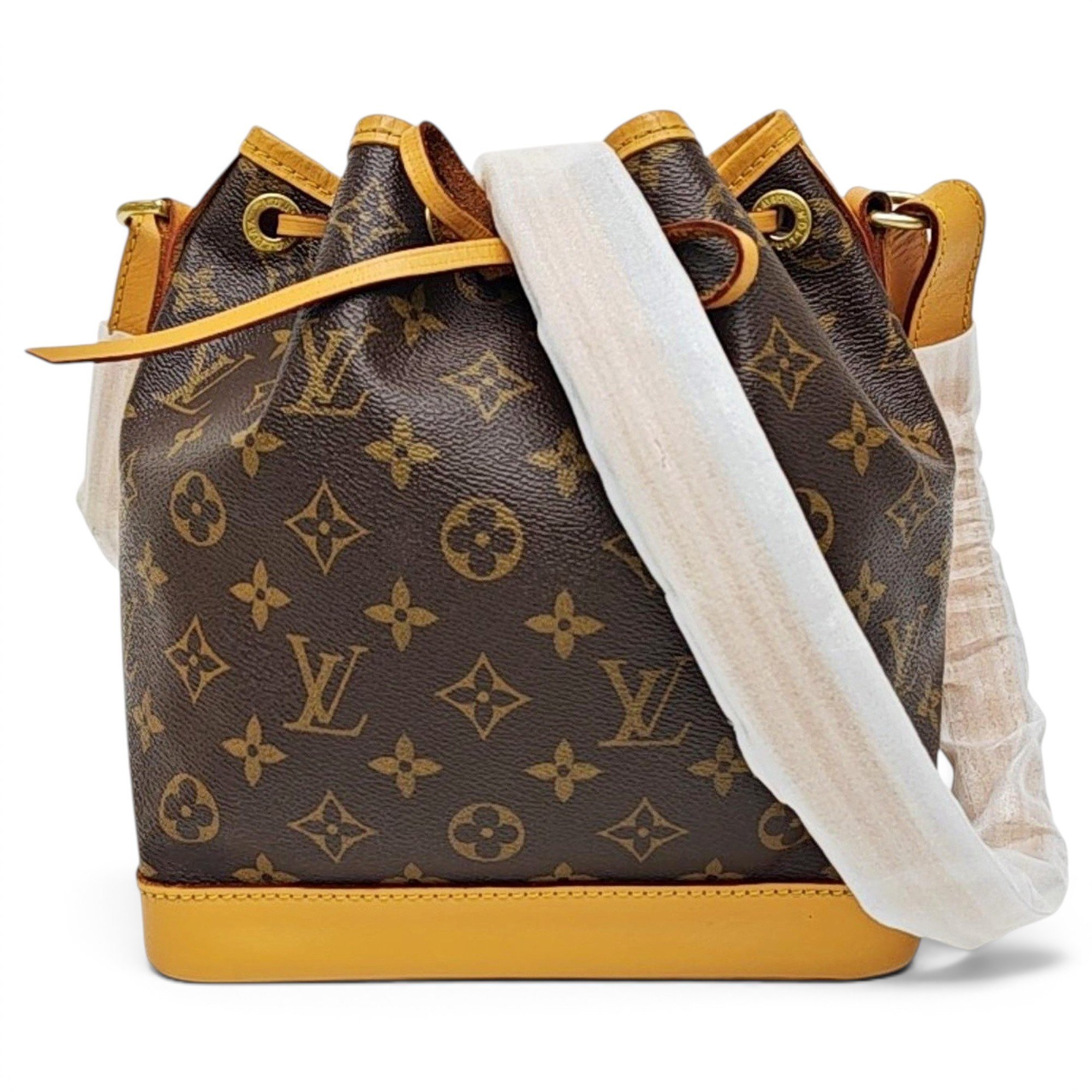 Nano Noé leather handbag