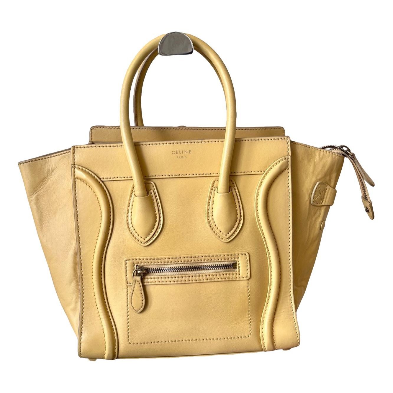 Luggage leather handbag