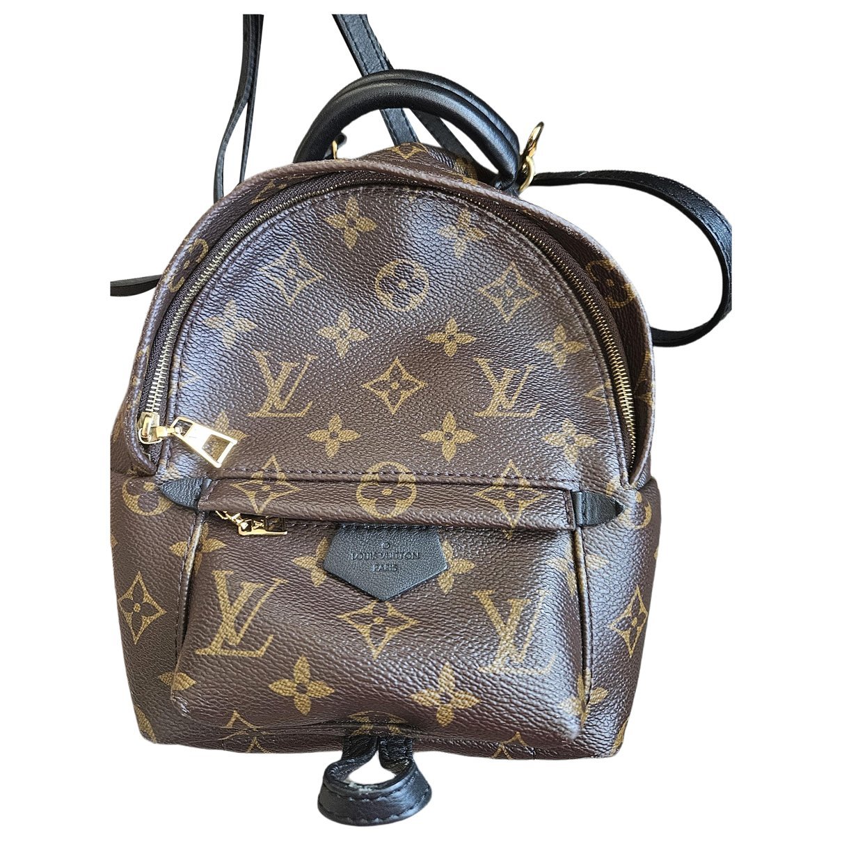 Palm Springs leather backpack