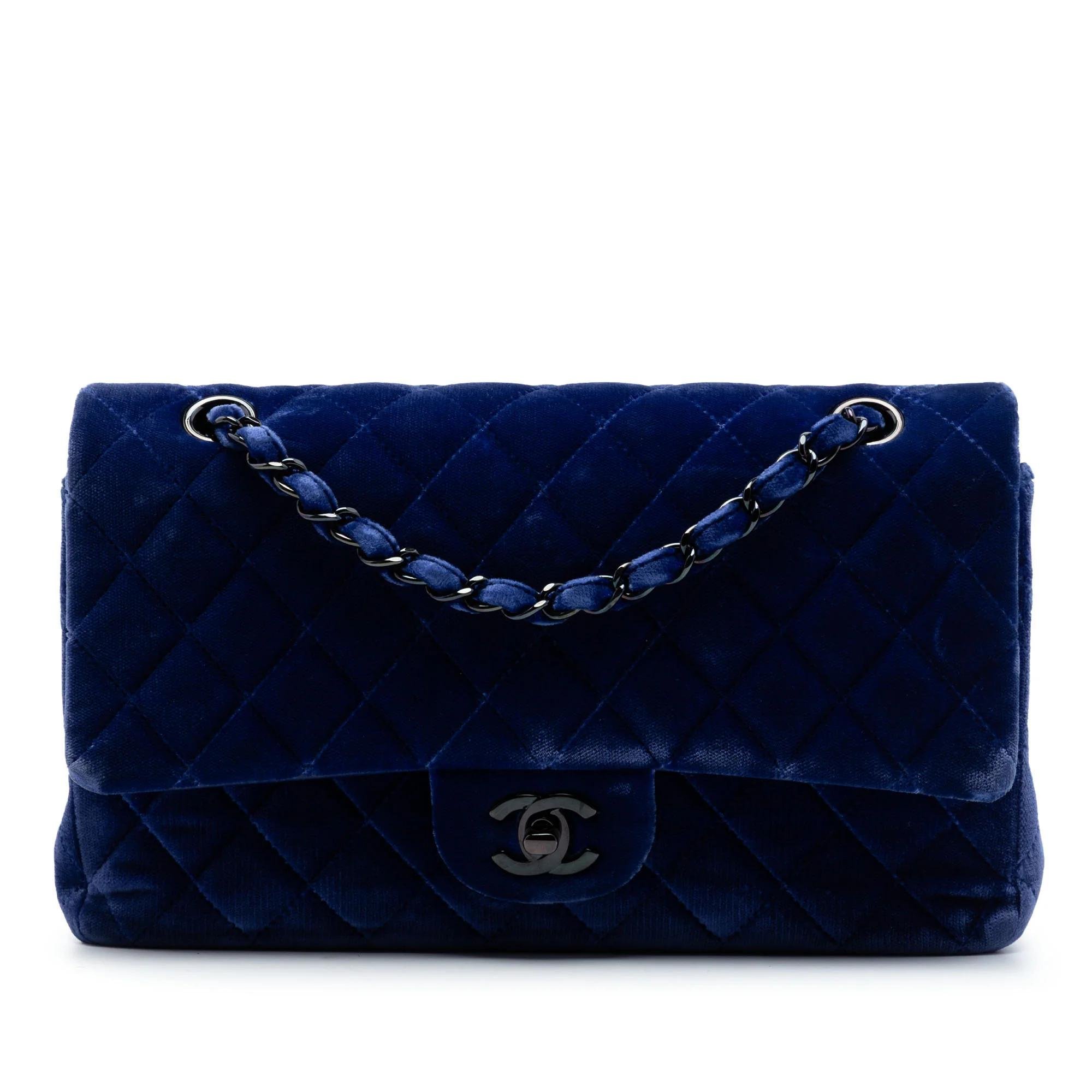 Timeless/Classique velvet handbag