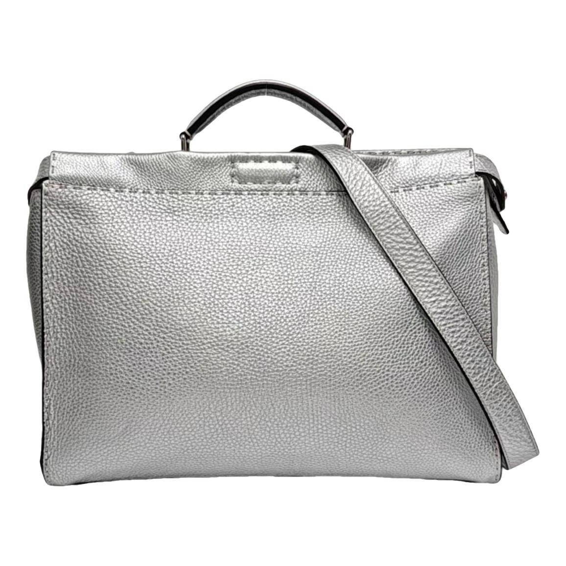 Peekaboo leather handbag