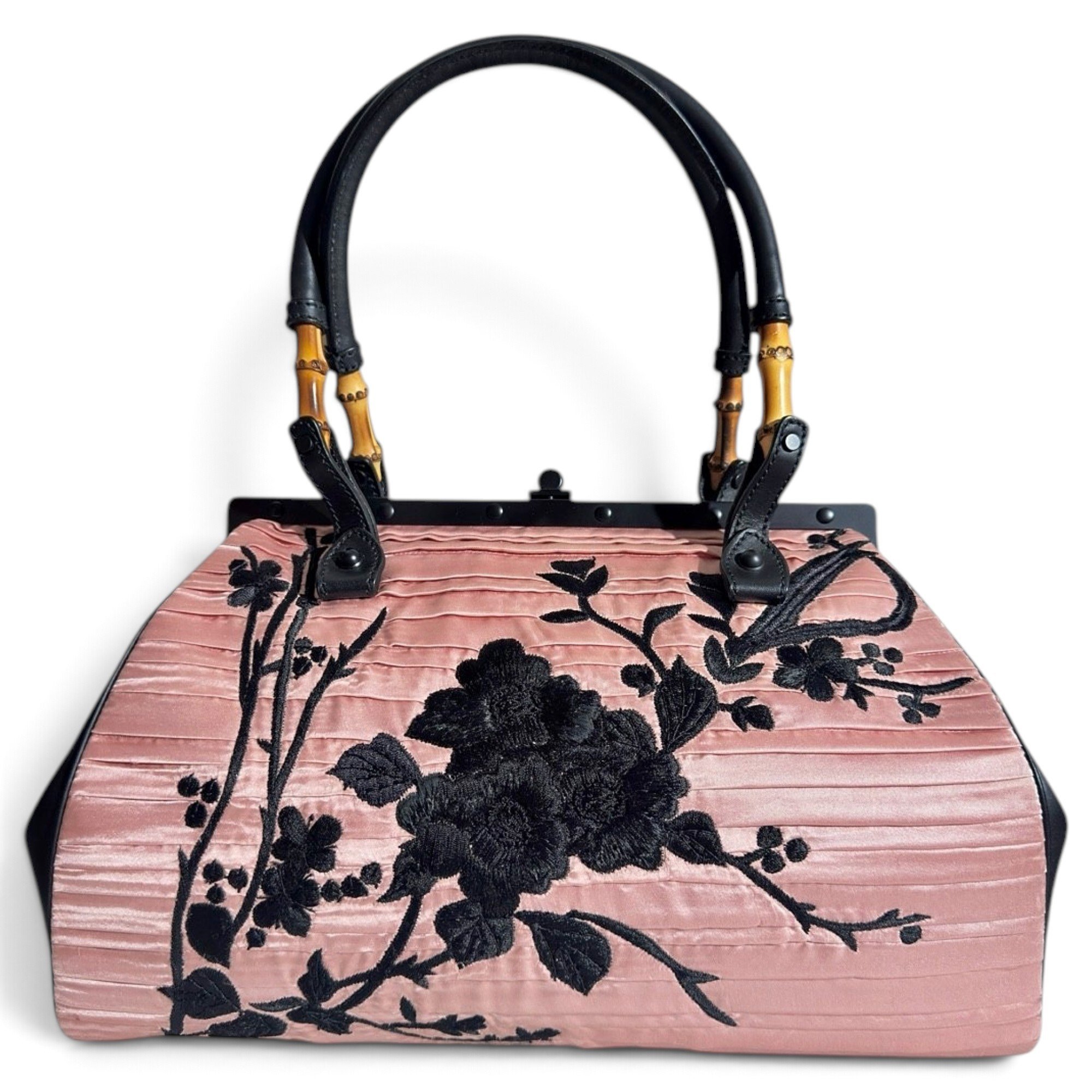 Silk satchel
