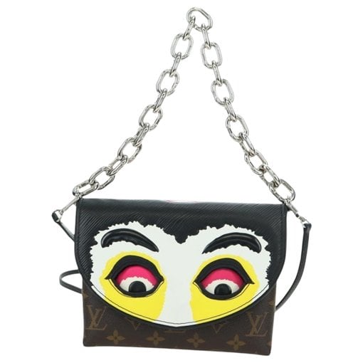 Kabuki leather handbag