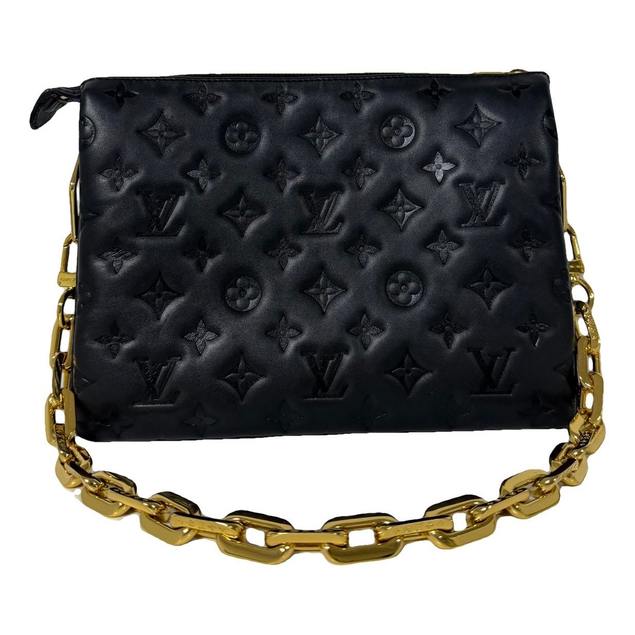 Coussin leather handbag