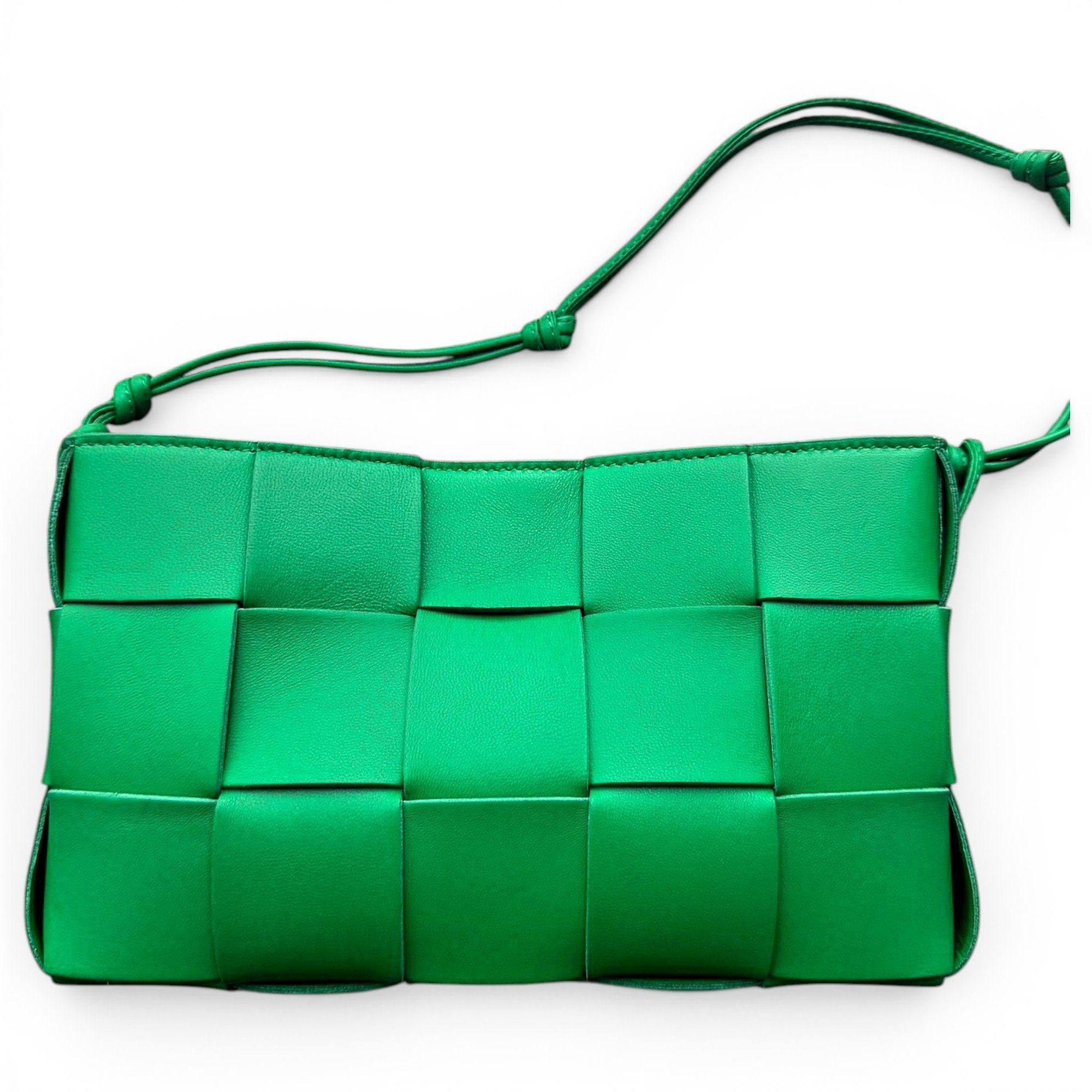 Cassette leather crossbody bag