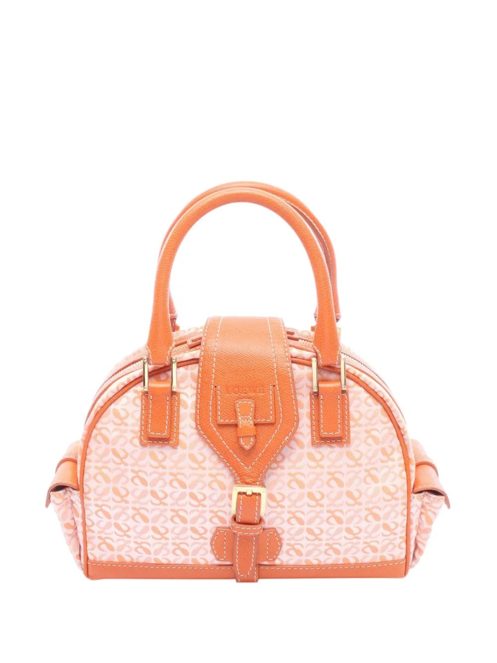2000-2026 Small Anagram Canvas Bowling Bag handbag
