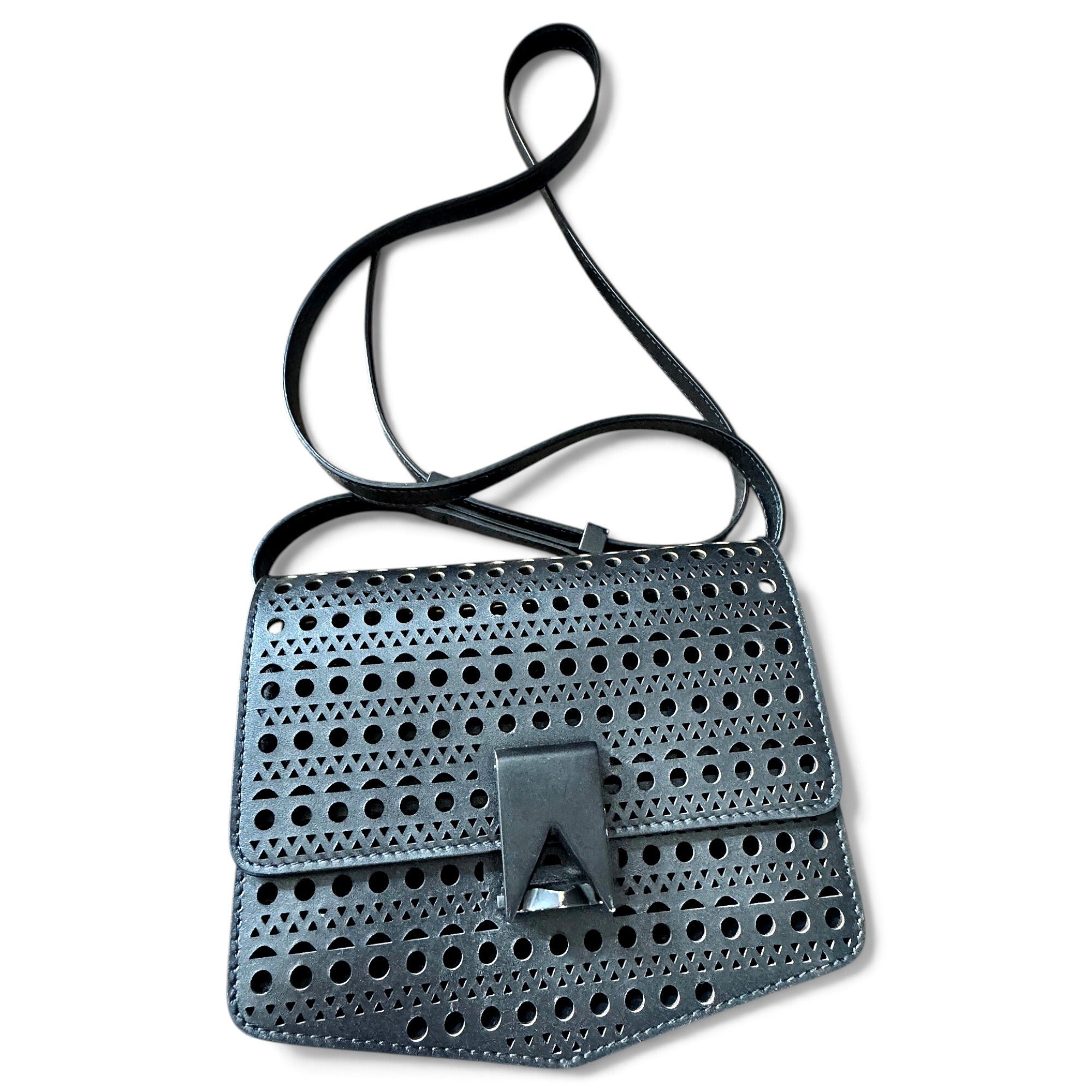 Le Papa leather crossbody bag