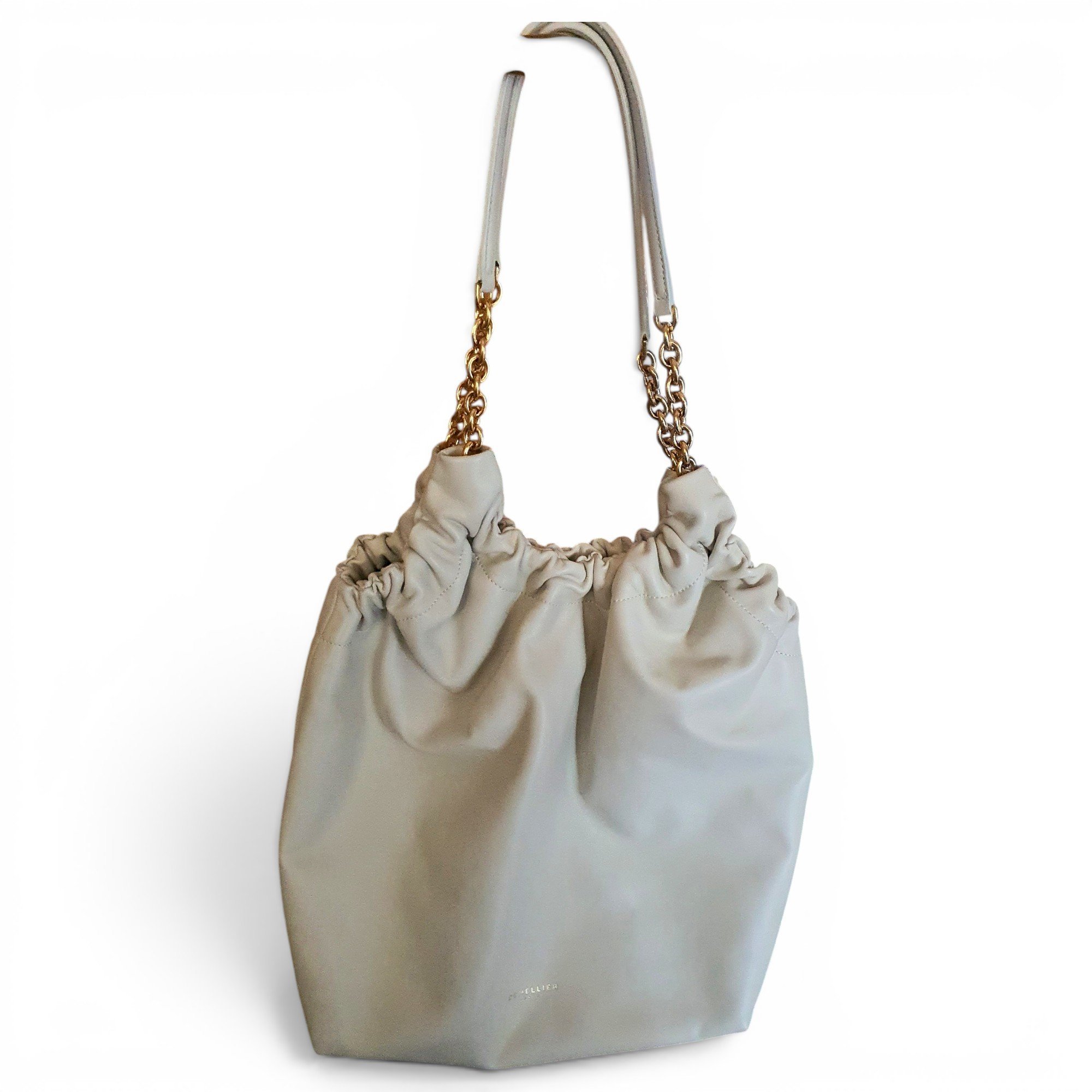 Leather tote