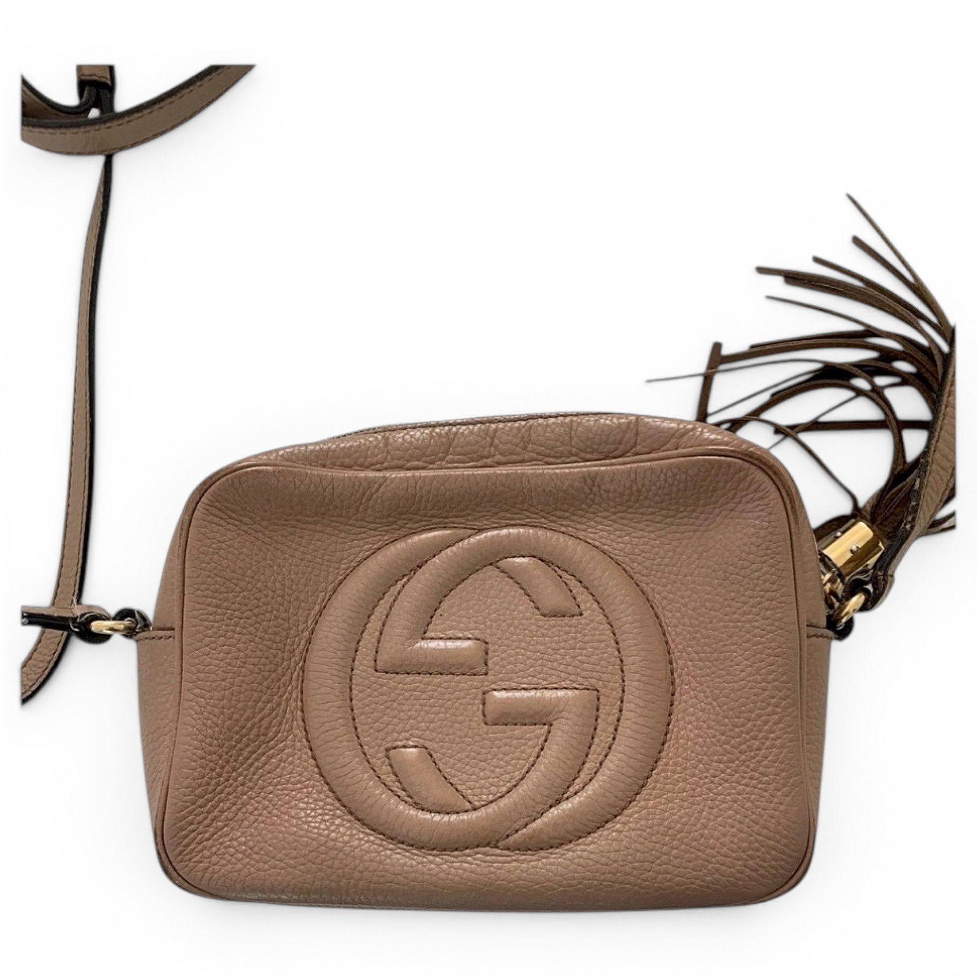 Leather crossbody bag
