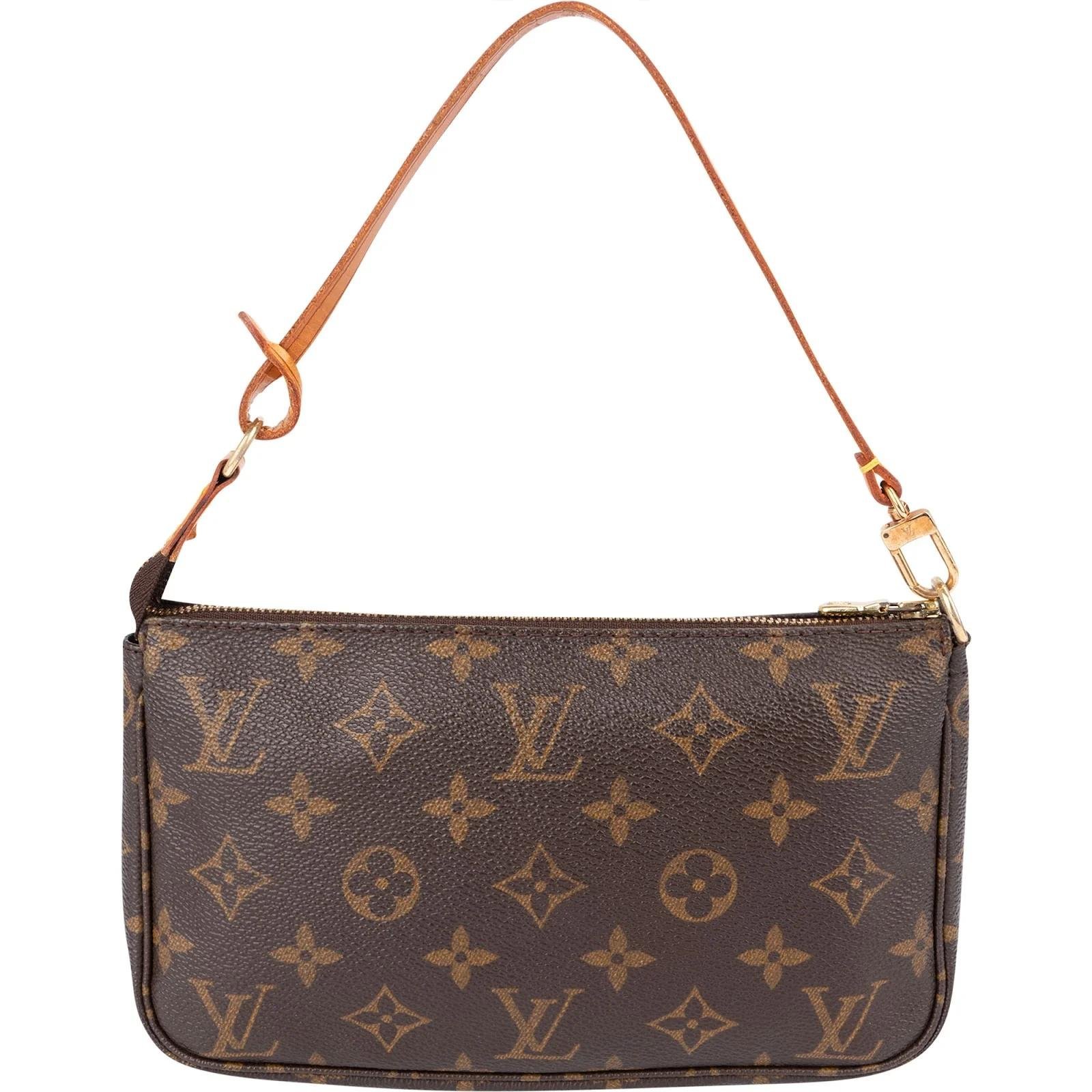 Pochette Accessoire leather handbag