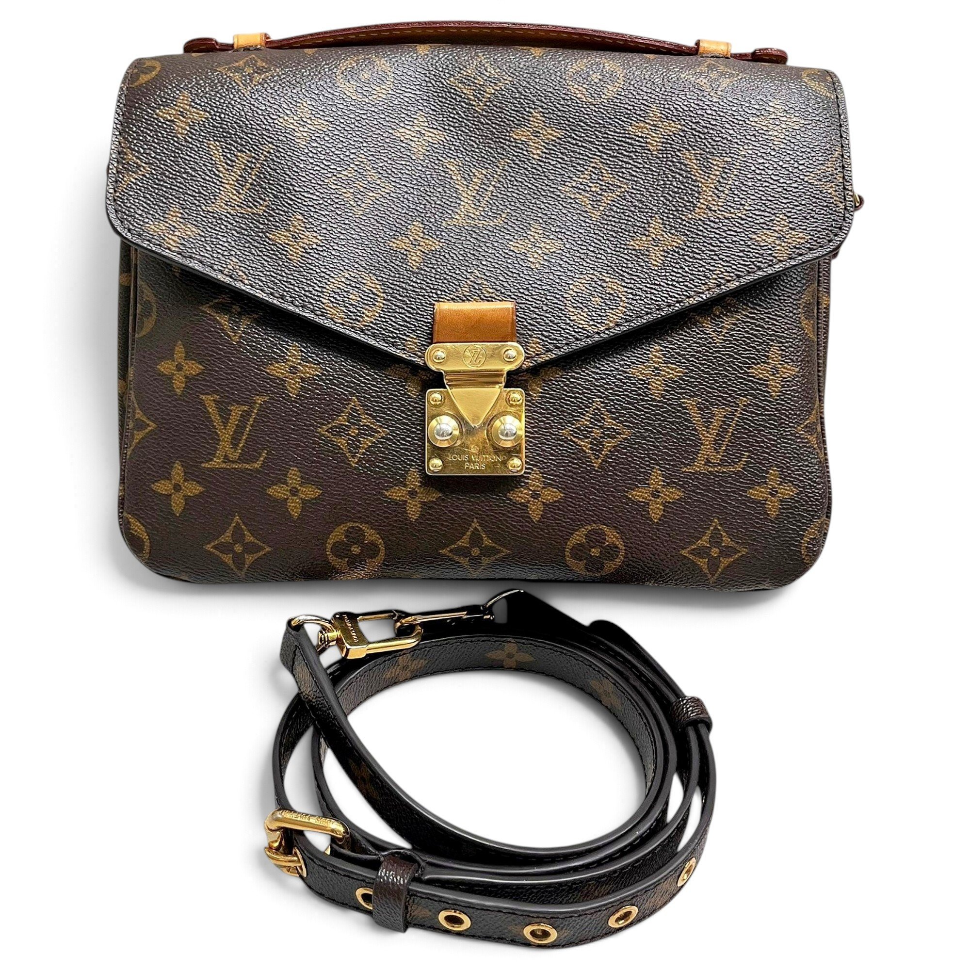 Metis leather handbag