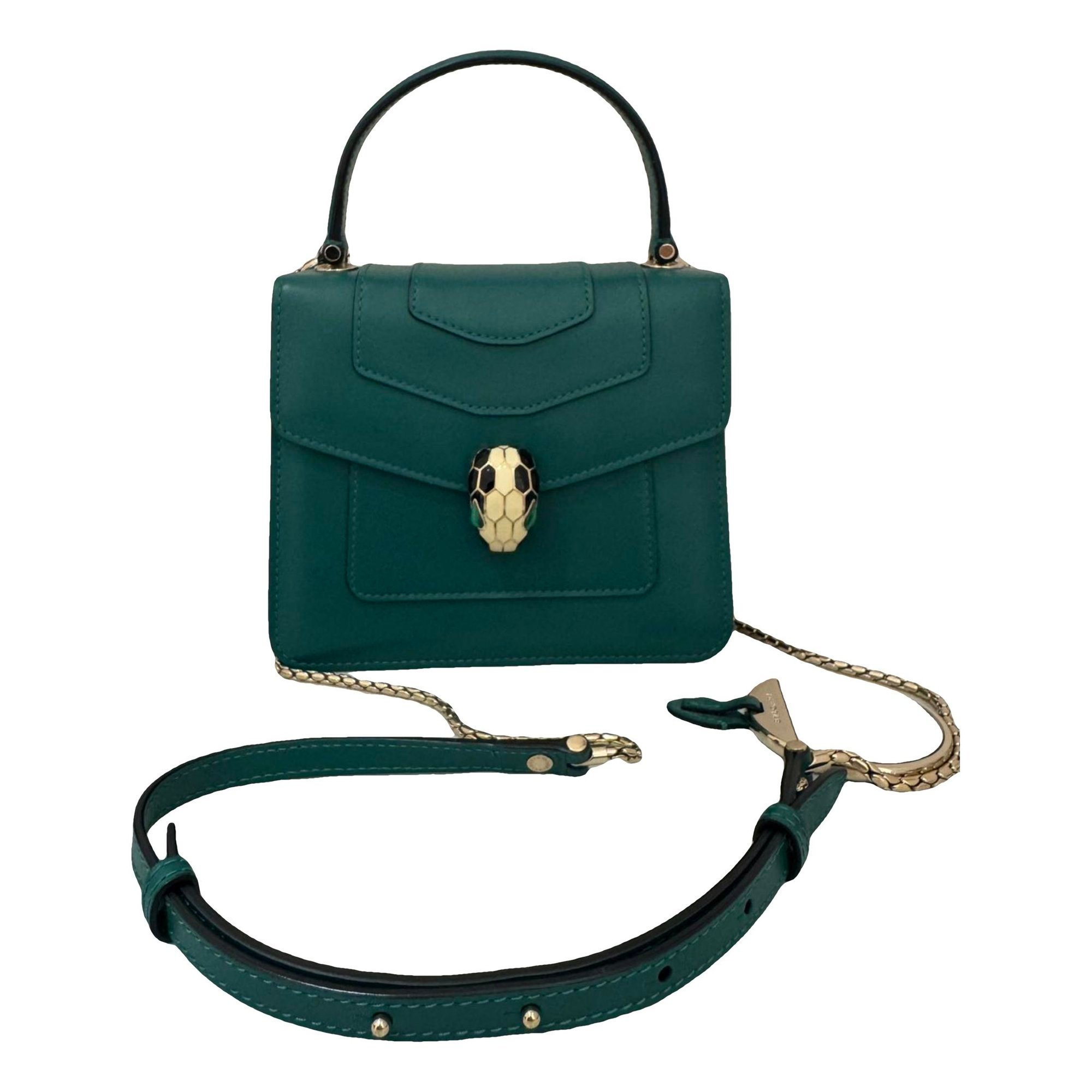 Serpenti leather crossbody bag