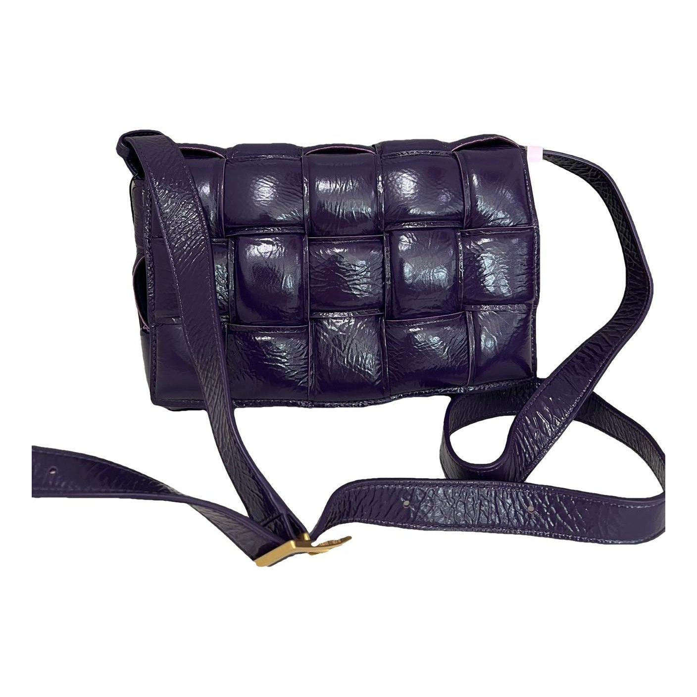 Cassette Padded leather crossbody bag