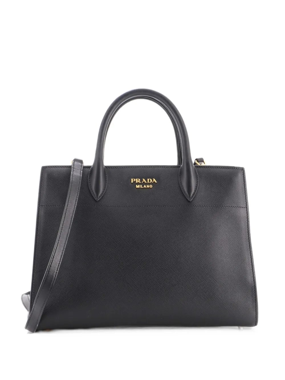 Bibliotheque Saffiano with City Calf Medium tote bag