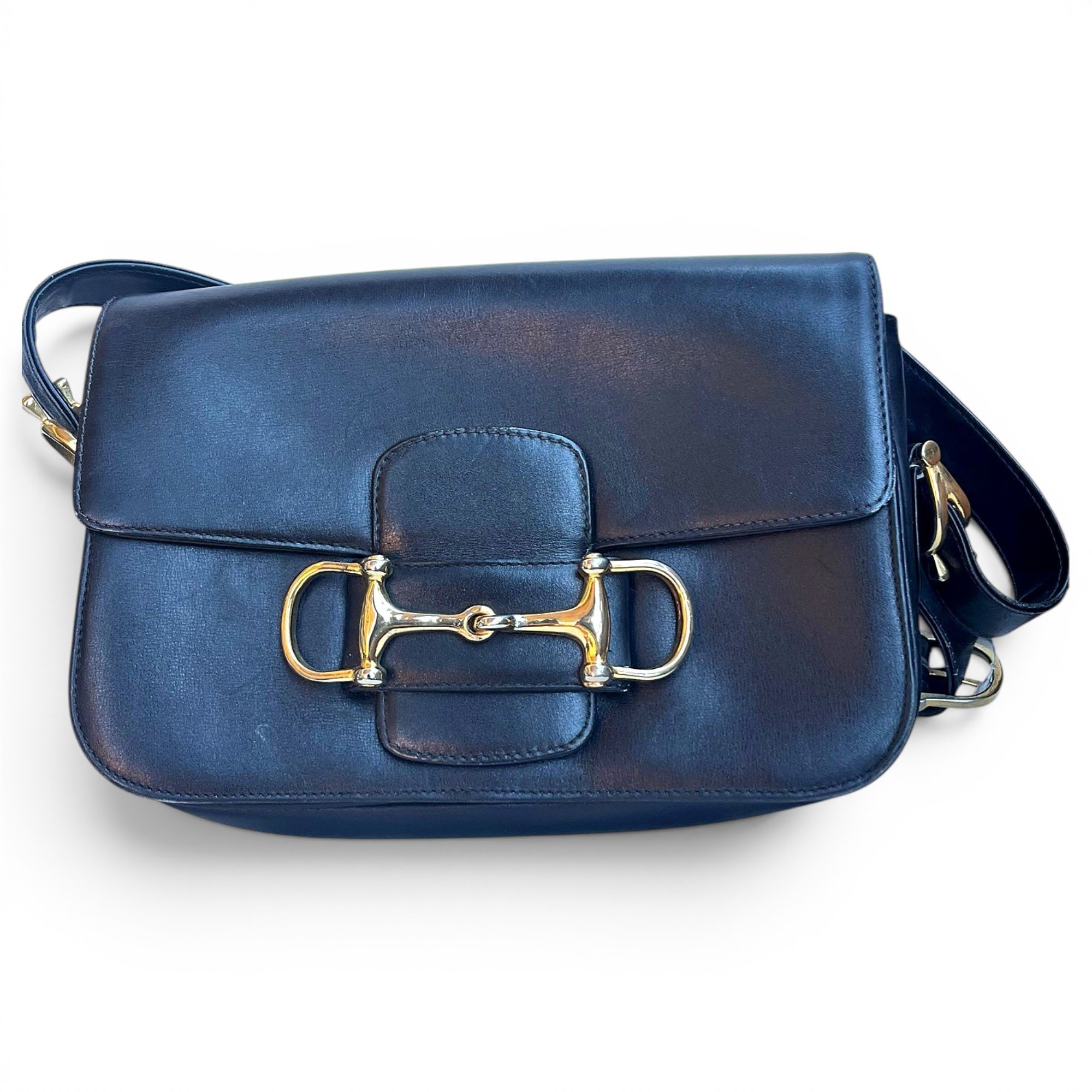 Crécy Vintage leather crossbody bag