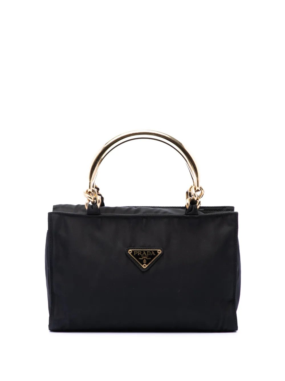 2000-2013 Tessuto Metal Handle Bag handbag