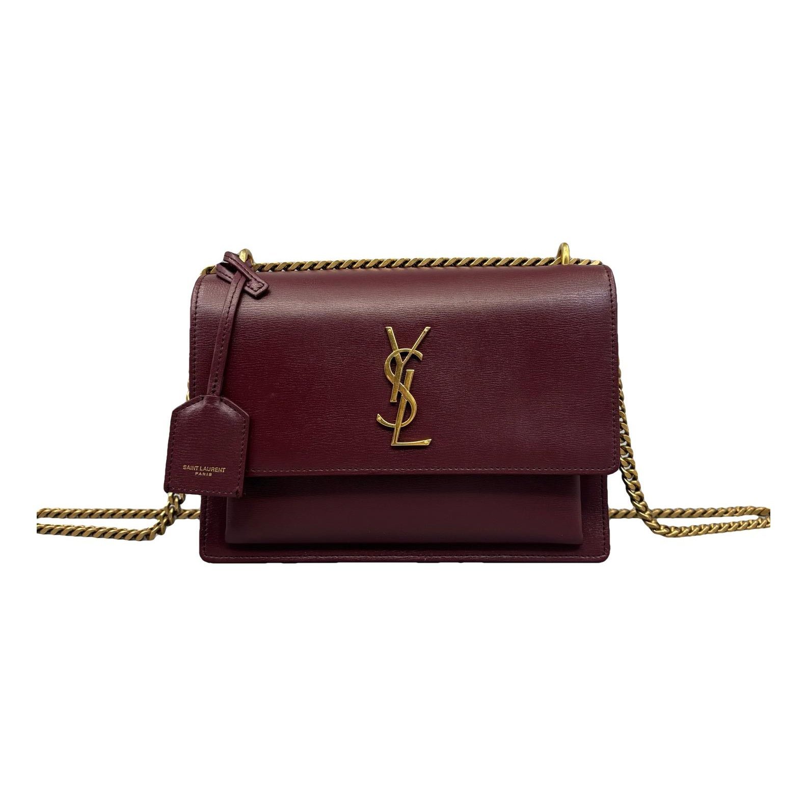 Sunset leather handbag