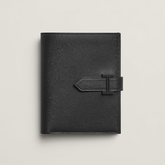 Noir Bearn Compact Monochrome Wallet