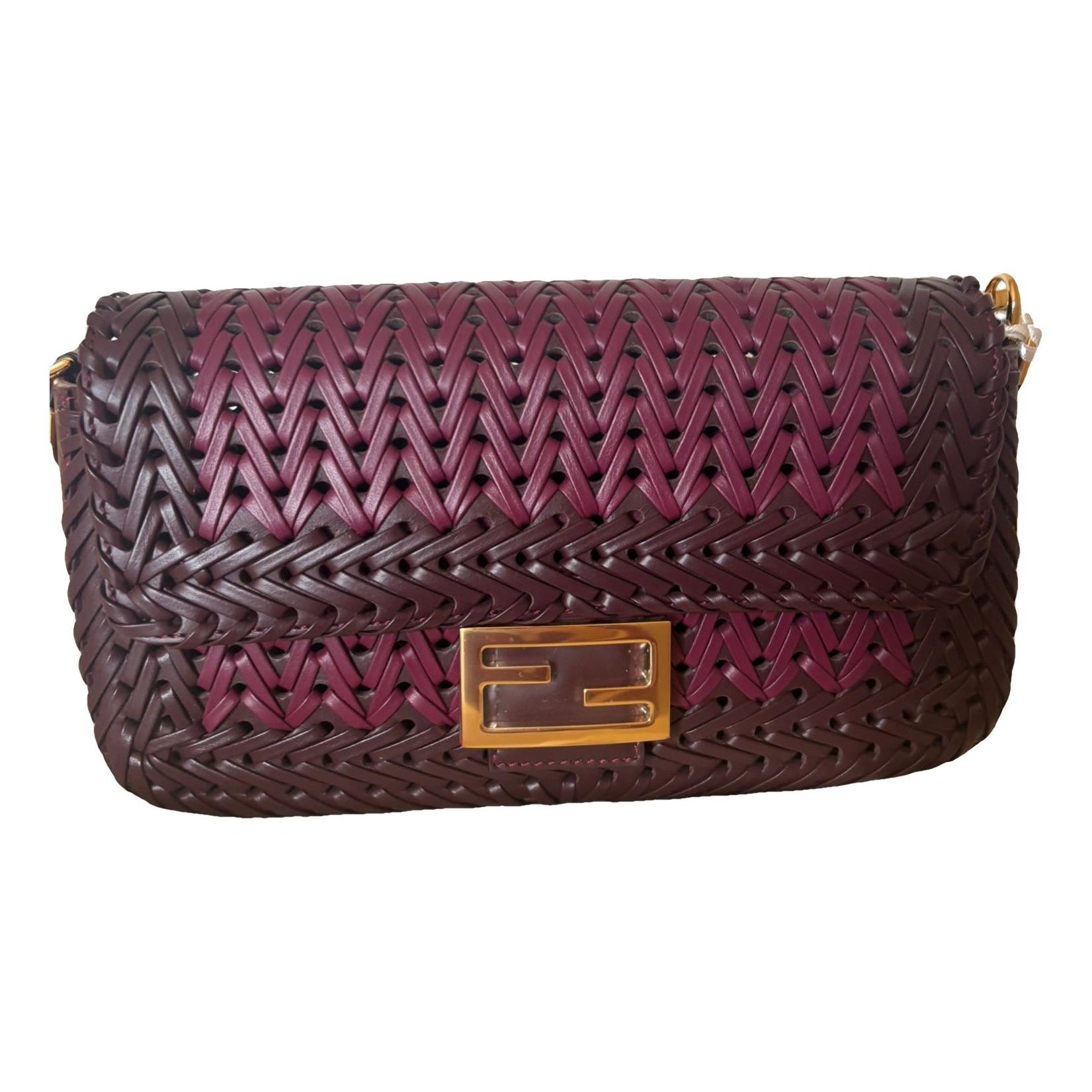 Baguette leather handbag